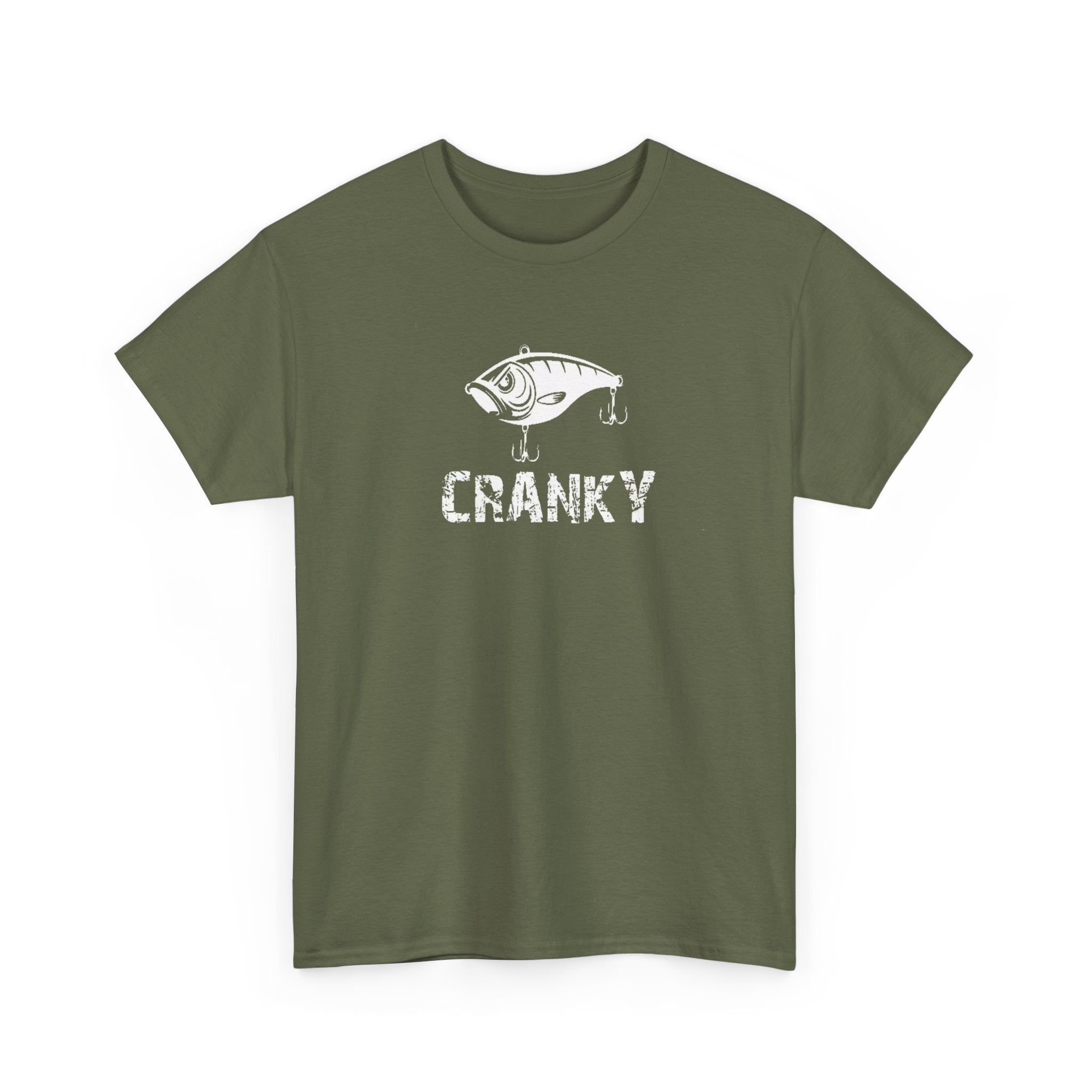 Fishing Lure "Cranky" T‑Shirt — Funny Angler Tee for Fishermen