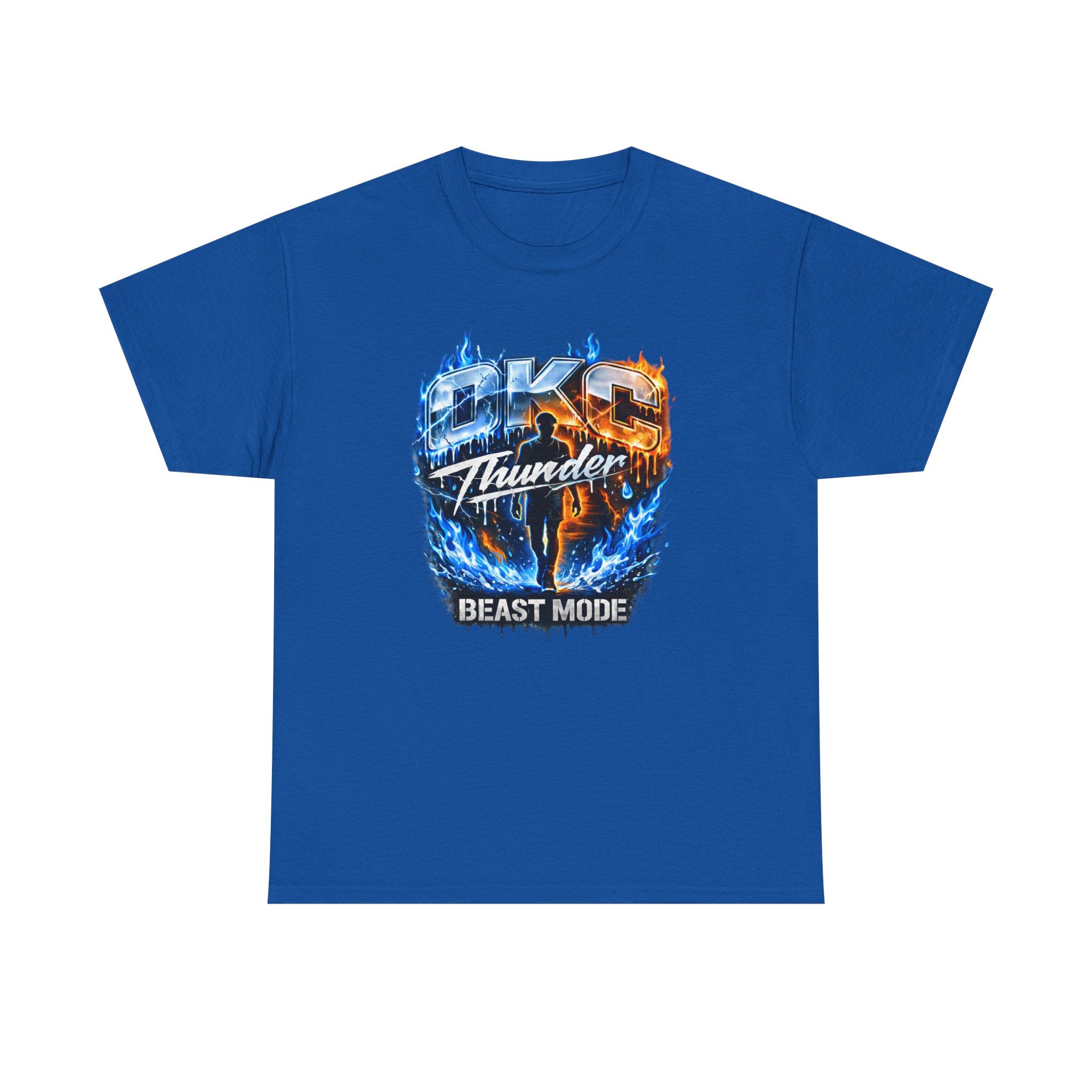 Thunder Beast Mode T-Shirt – Energetic Lightning Graphic Tee
