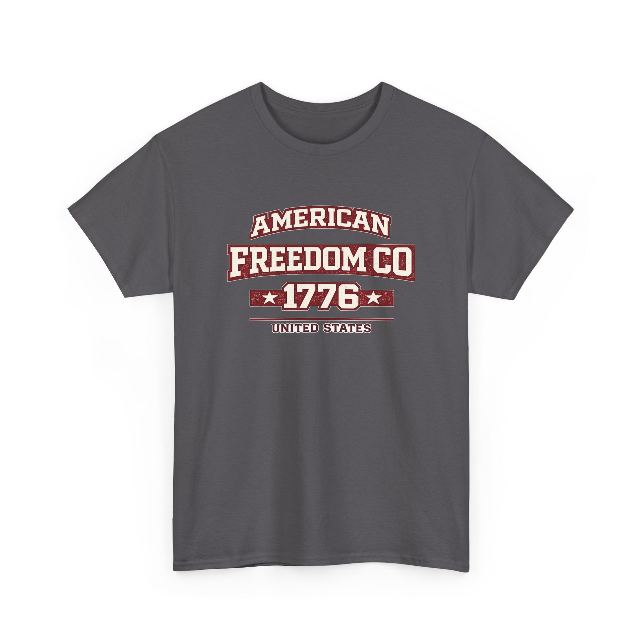 Patriotic 'American Freedom Co. 1776' Tee - 4th of July Vintage USA Shirt