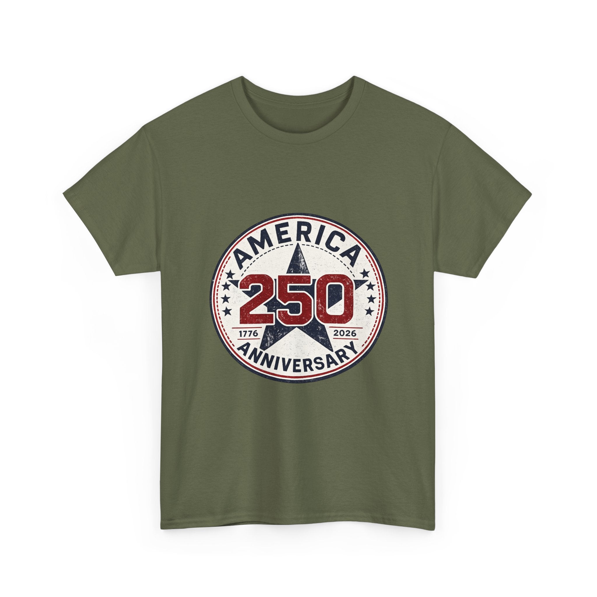 250th America Anniversary T-Shirt — Patriotic USA Independence Celebration Tee