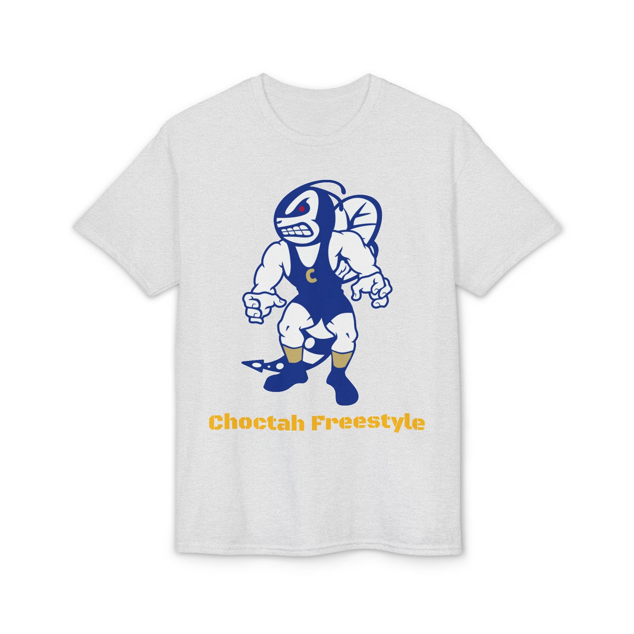 Wrestling Mascot T-Shirt — “Choctah Freestyle” School Spirit Tee