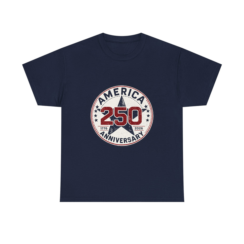 250th America Anniversary T-Shirt — Patriotic USA Independence Celebration Tee