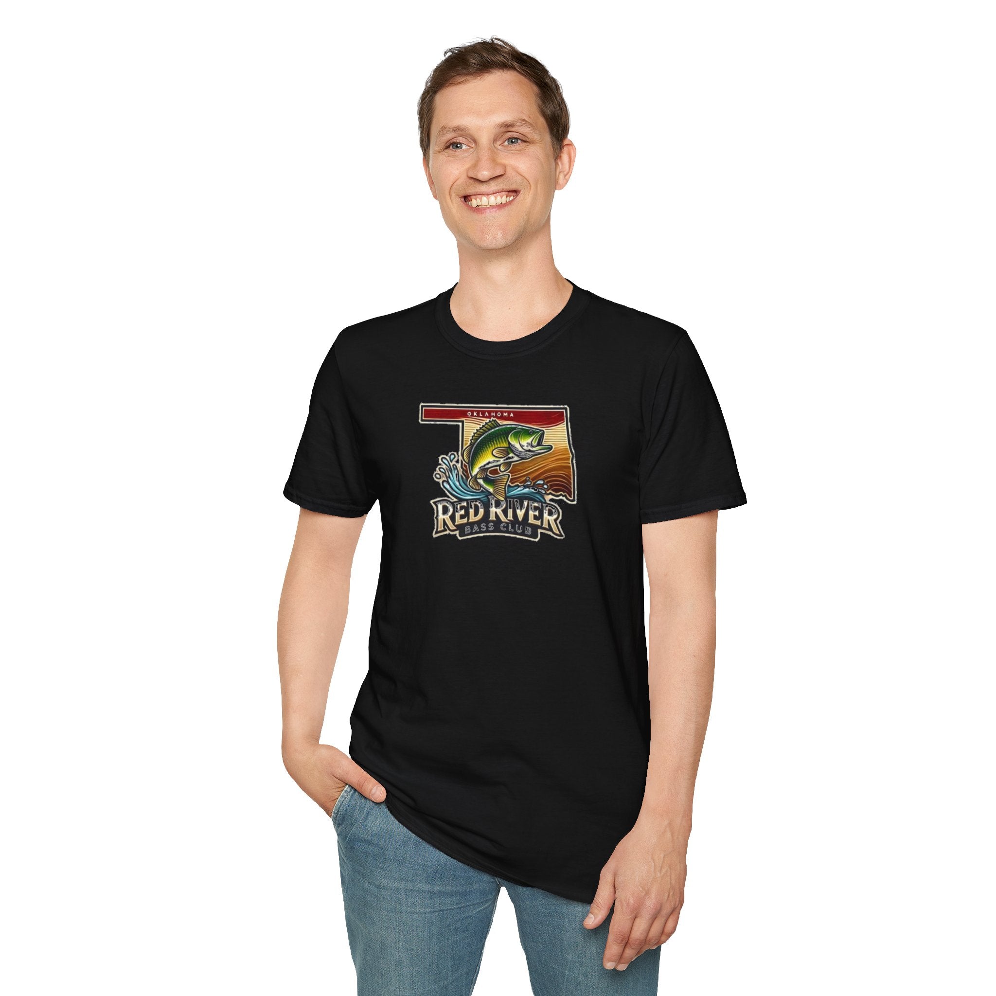 Red River Bass Club T-Shirt — Vintage Fishing Tee