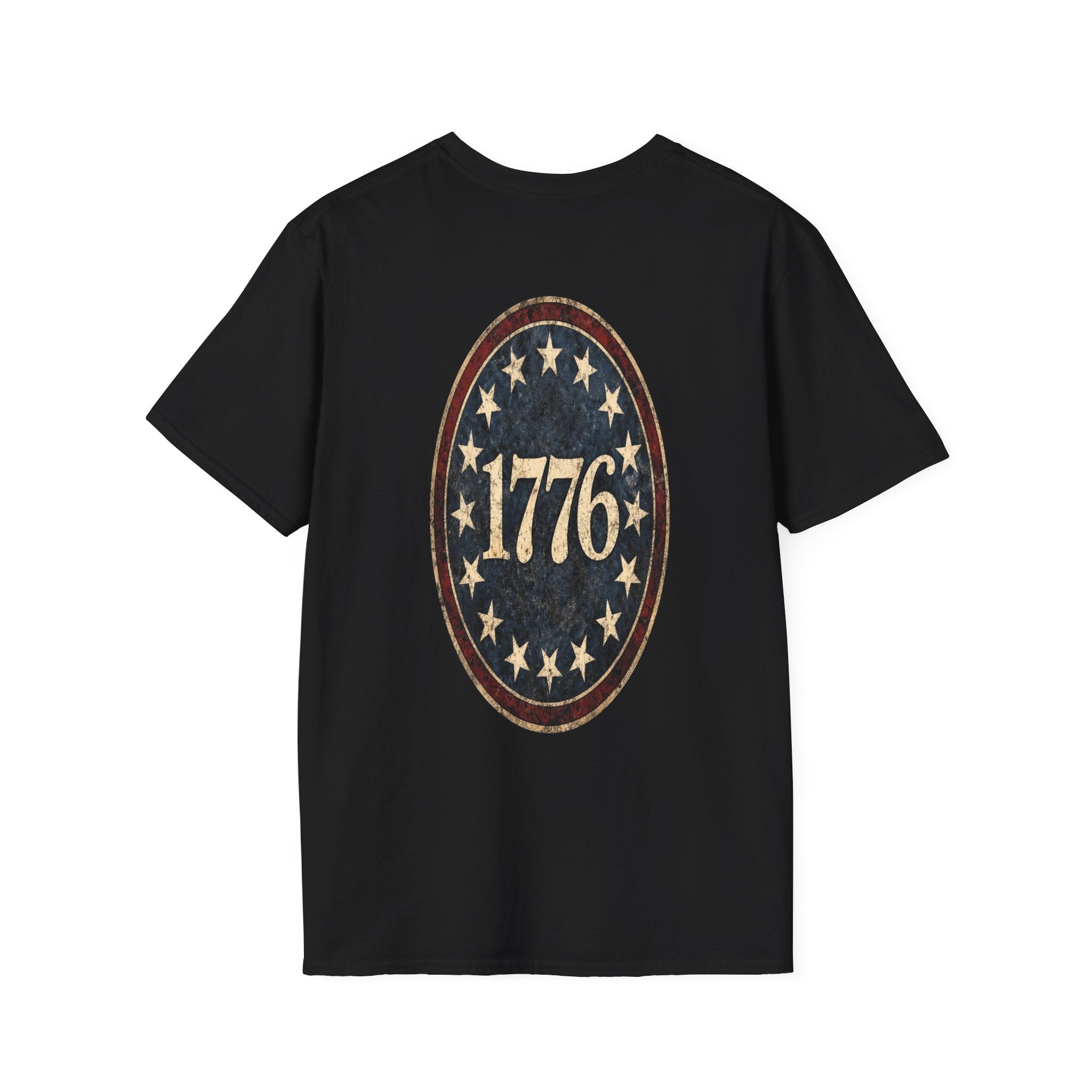 1776 Americana T‑Shirt — Vintage Patriotic 4th of July Tee