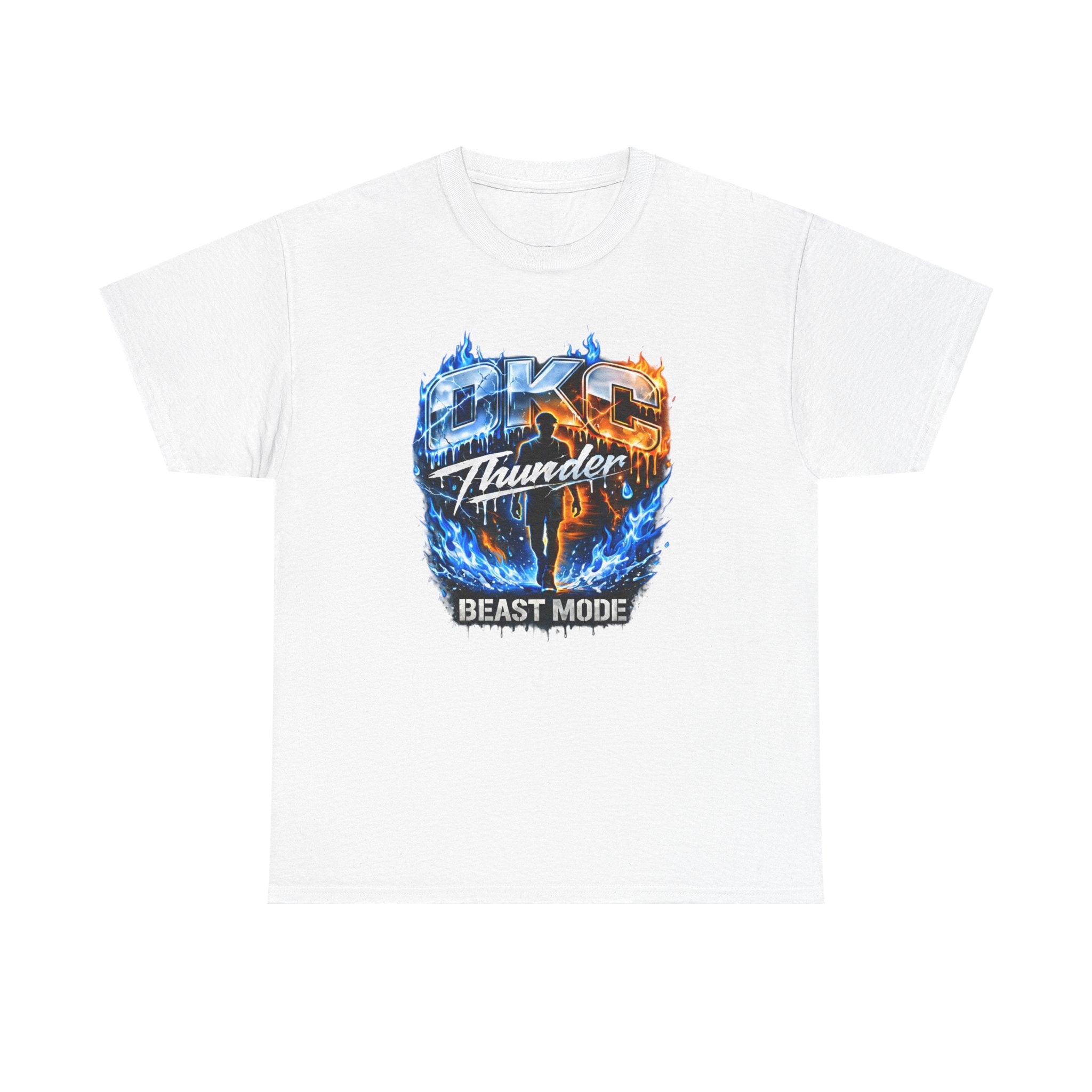 Thunder Beast Mode T-Shirt – Energetic Lightning Graphic Tee