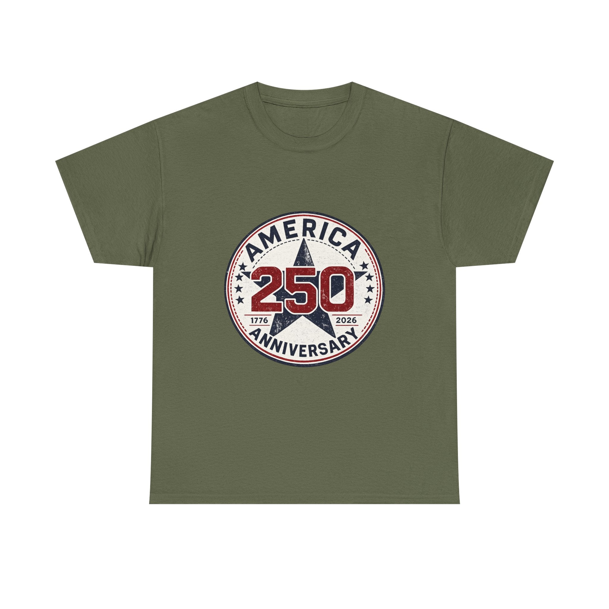 250th America Anniversary T-Shirt — Patriotic USA Independence Celebration Tee