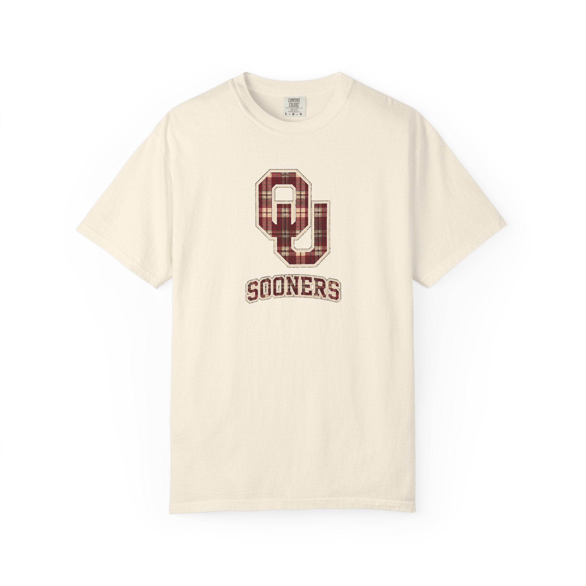 OU Sooners Plaid Logo T-Shirt
