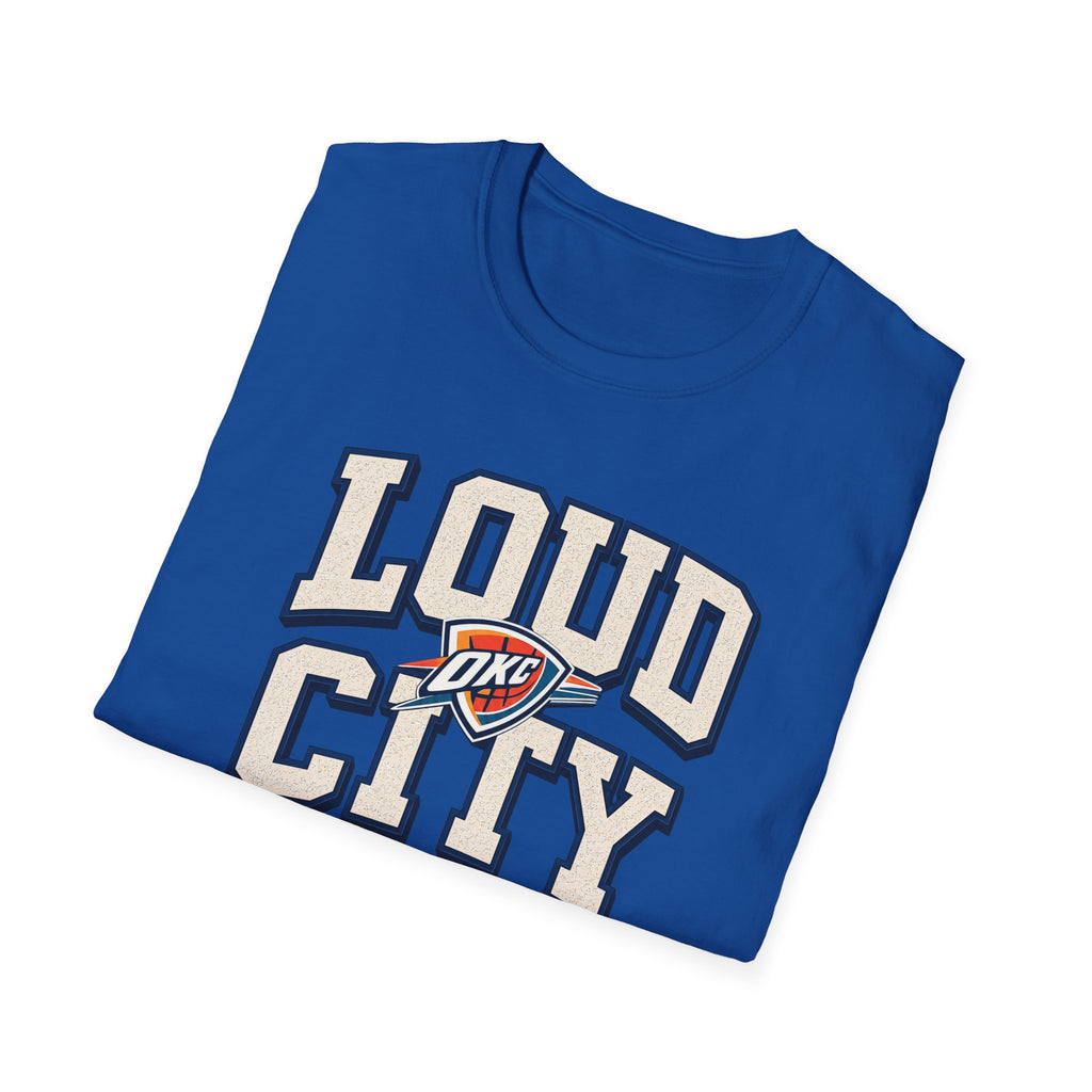 Loud City OKC Graphic T-Shirt — Retro Sports Fan Tee