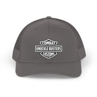 Trucker Hat — "Combat Knuckle Busters Customs" Retro Mesh Cap