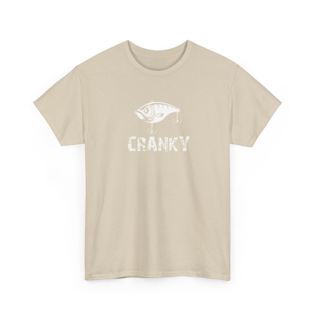 Fishing Lure "Cranky" T‑Shirt — Funny Angler Tee for Fishermen
