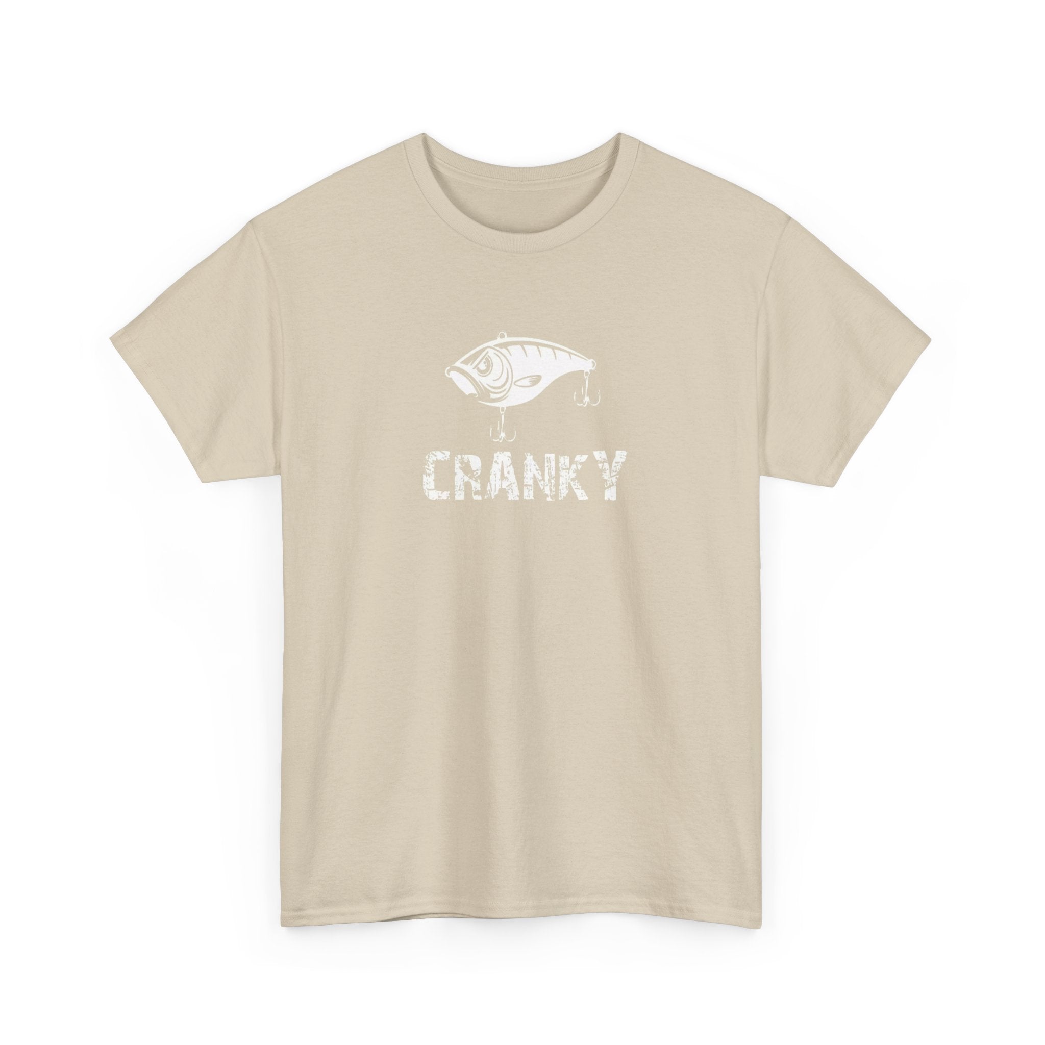 Fishing Lure "Cranky" T‑Shirt — Funny Angler Tee for Fishermen