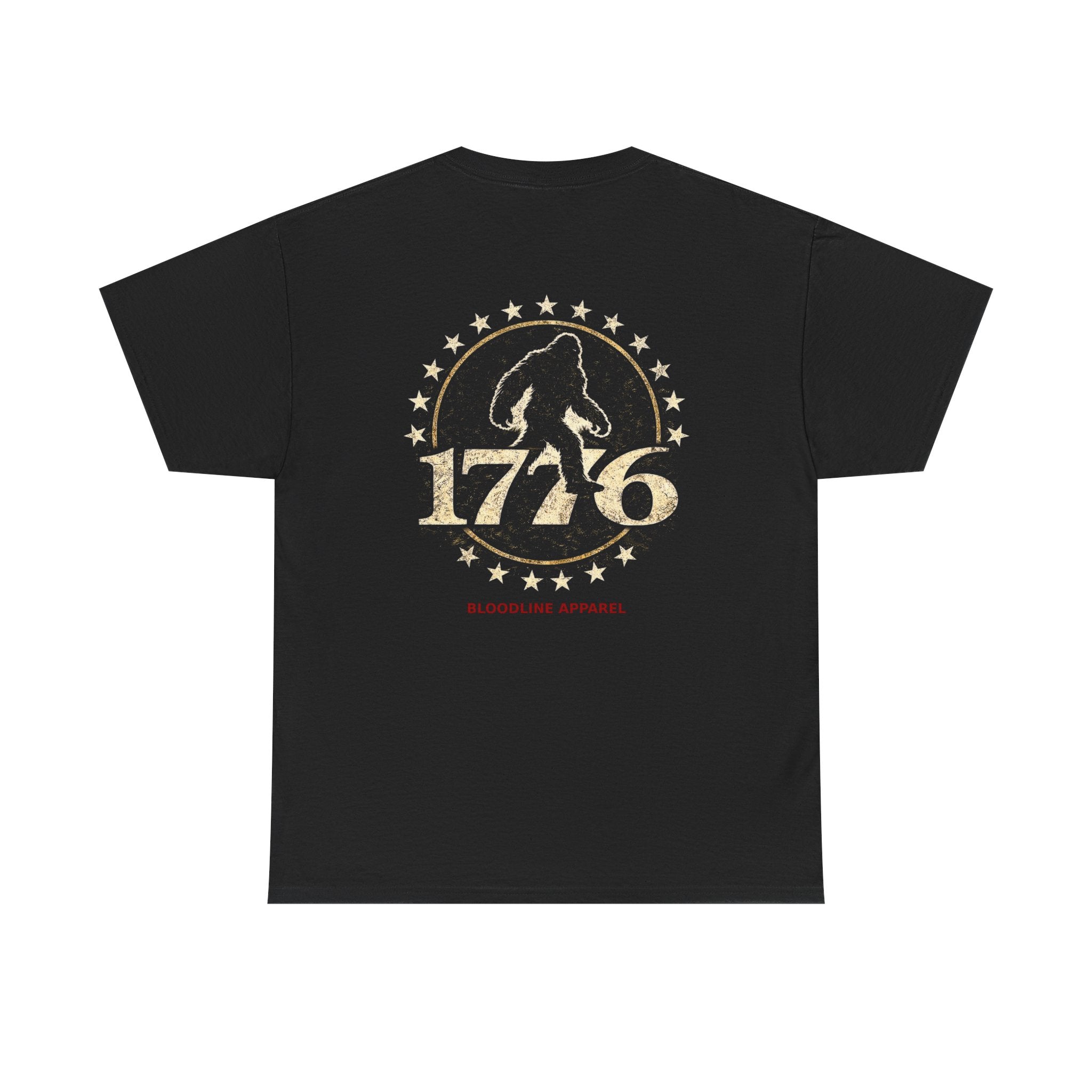 1776 Patriot Tee — Revolutionary Wolf Emblem T-Shirt