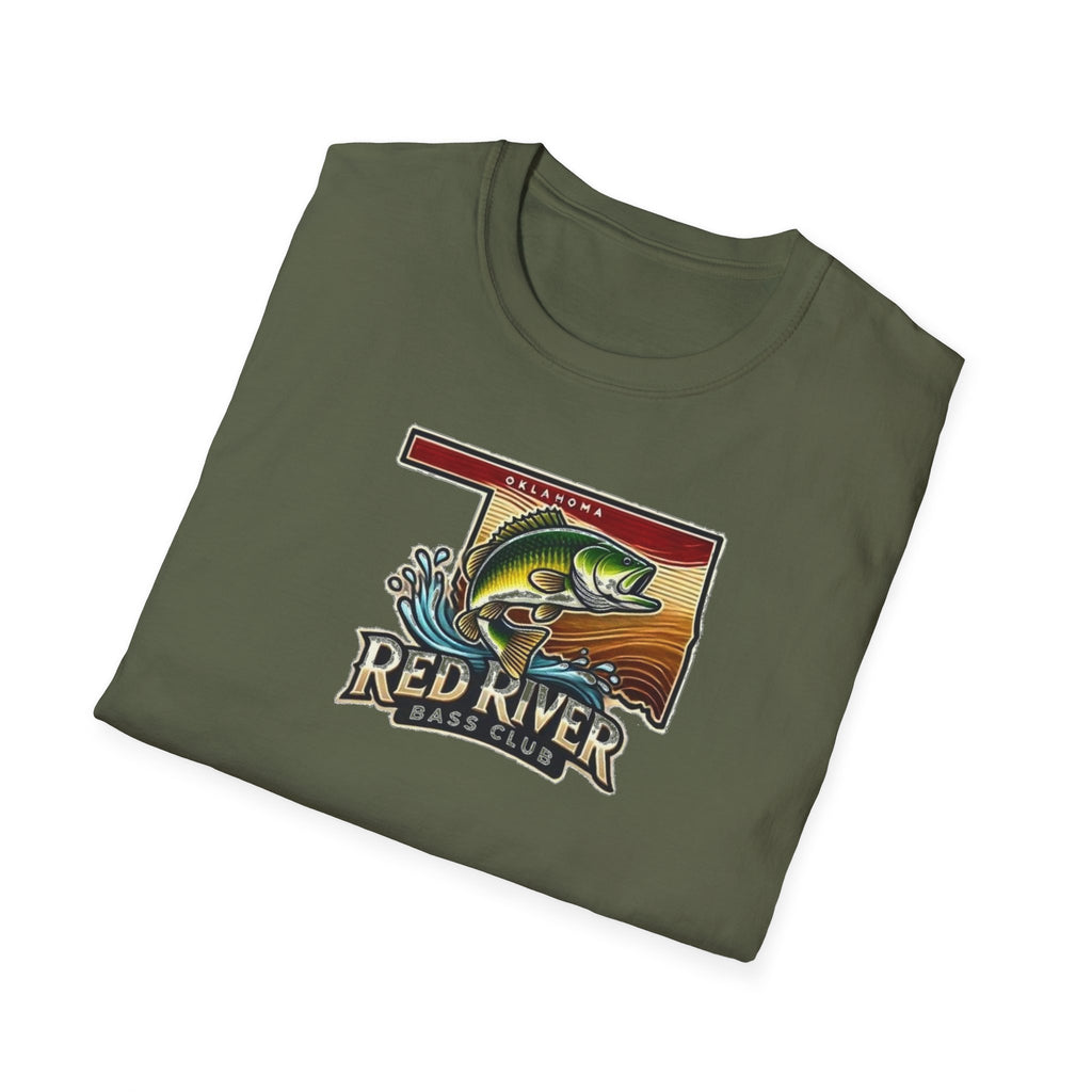 Red River Bass Club T-Shirt — Vintage Fishing Tee
