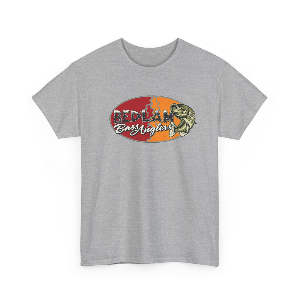 Bass Anglers Graphic Tee - "Bedlam" Fishing Logo Shirt