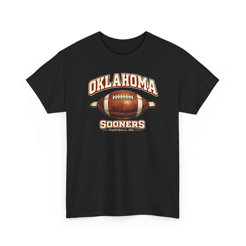 Oklahoma Sooners Football T-Shirt — Vintage Football Graphic Tee