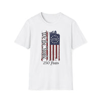 1776 American Flag T-Shirt — "We the People" 250 Years Patriotic Tee