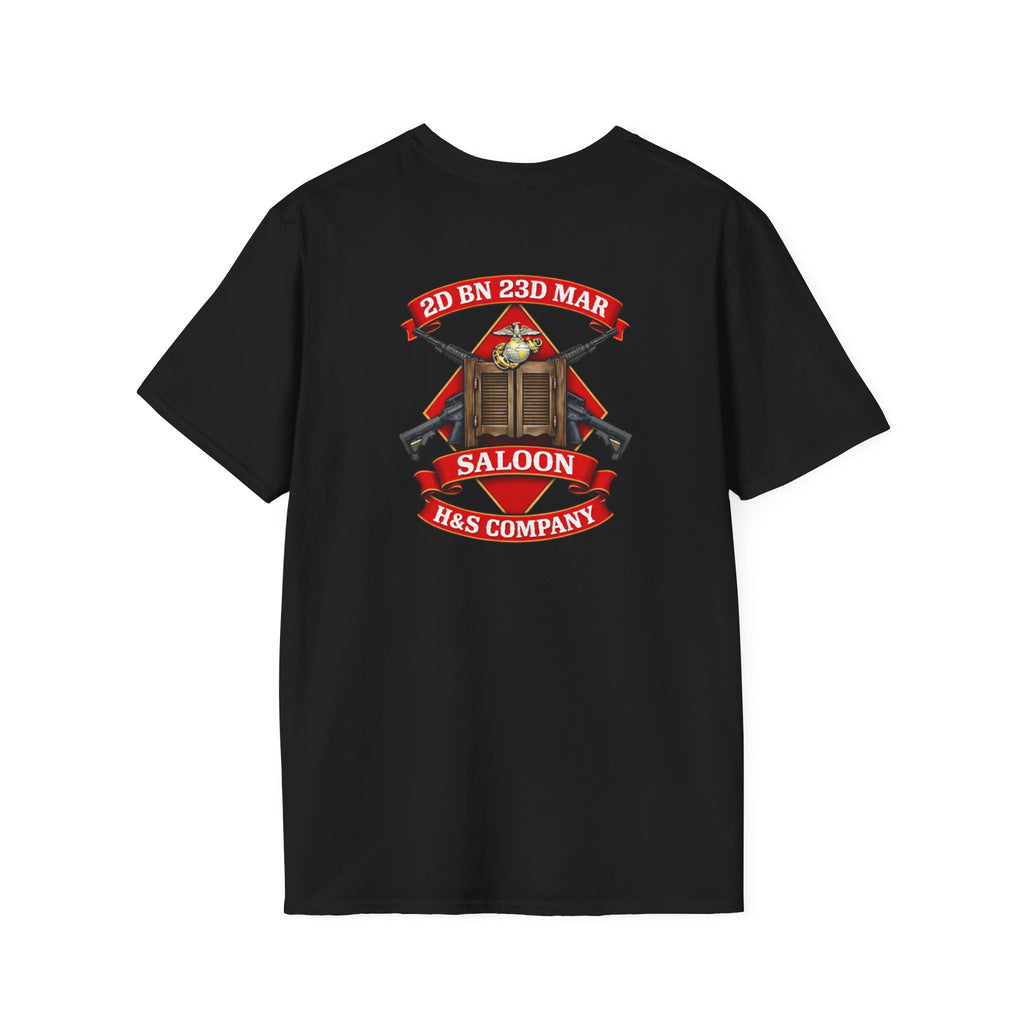 Saloon Company T-Shirt — 2D BN 23D MAR Vintage Western Logo Tee