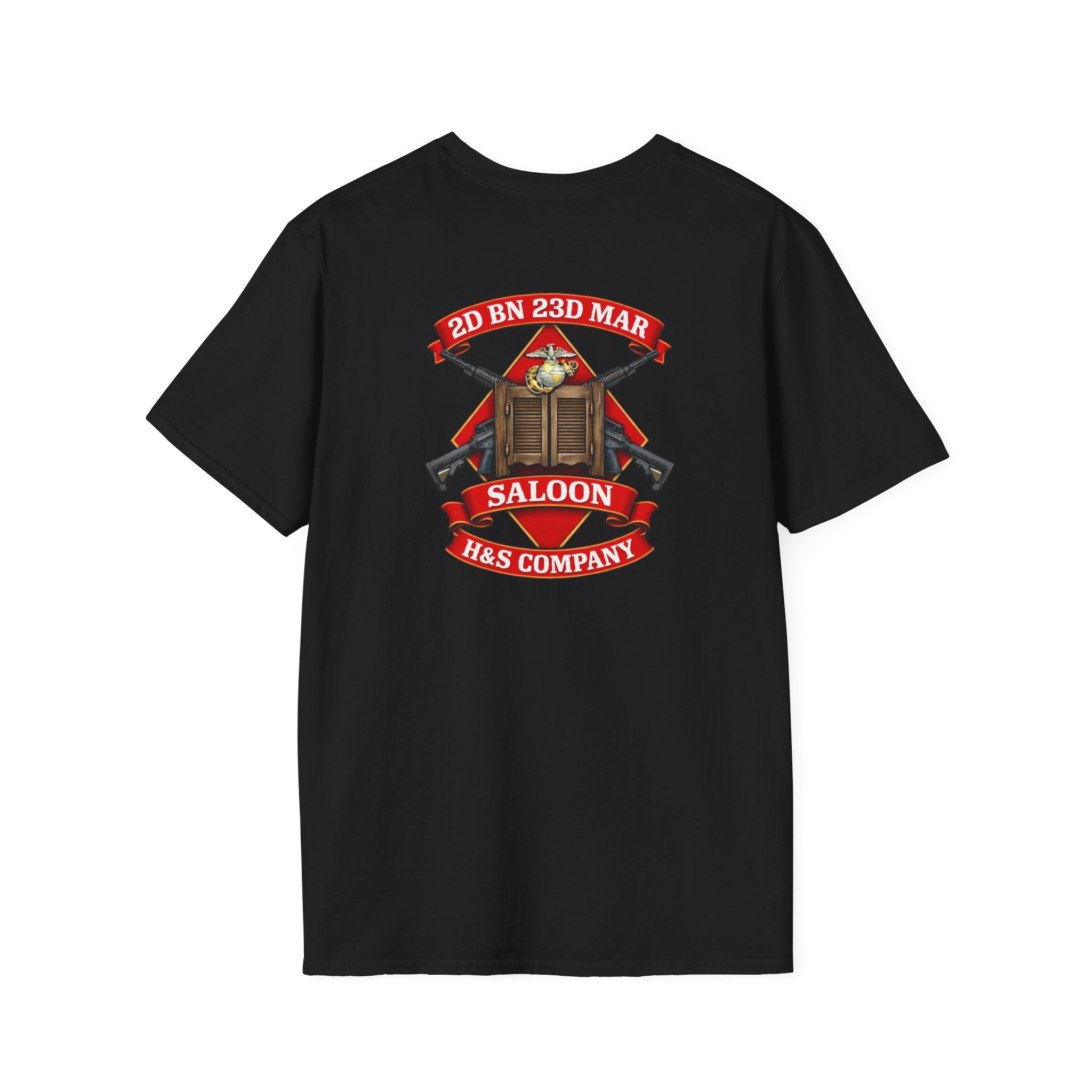 Saloon Company T-Shirt — 2D BN 23D MAR Vintage Western Logo Tee