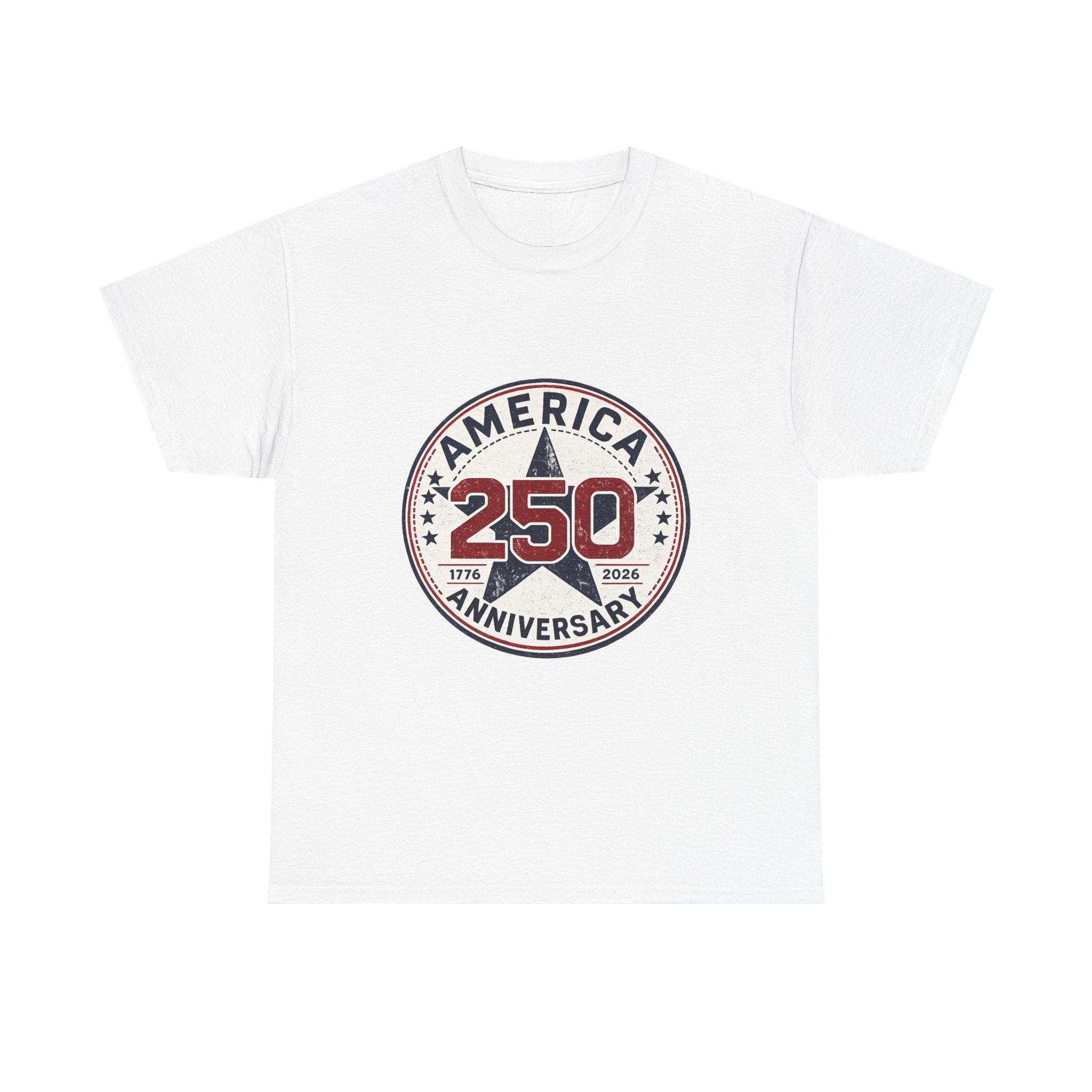 250th America Anniversary T-Shirt — Patriotic USA Independence Celebration Tee