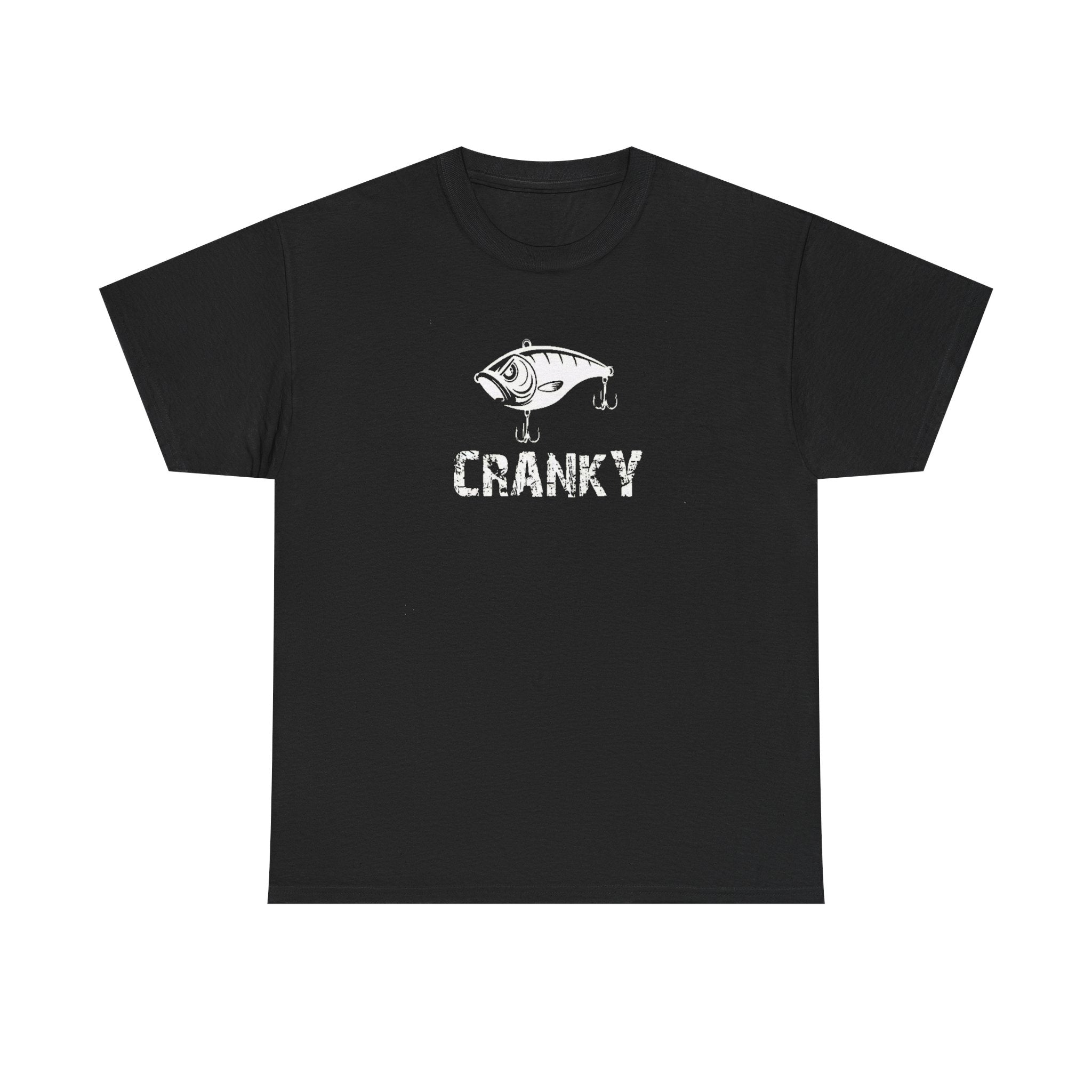Fishing Lure "Cranky" T‑Shirt — Funny Angler Tee for Fishermen