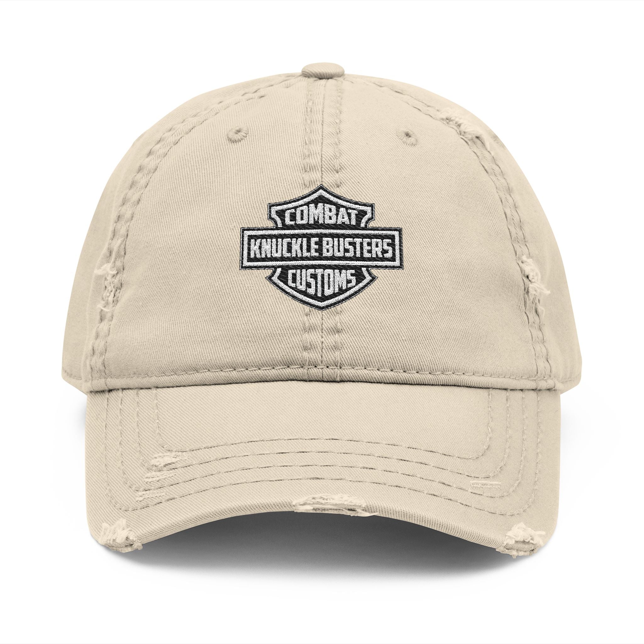 Distressed Dad Hat (Embroidery)