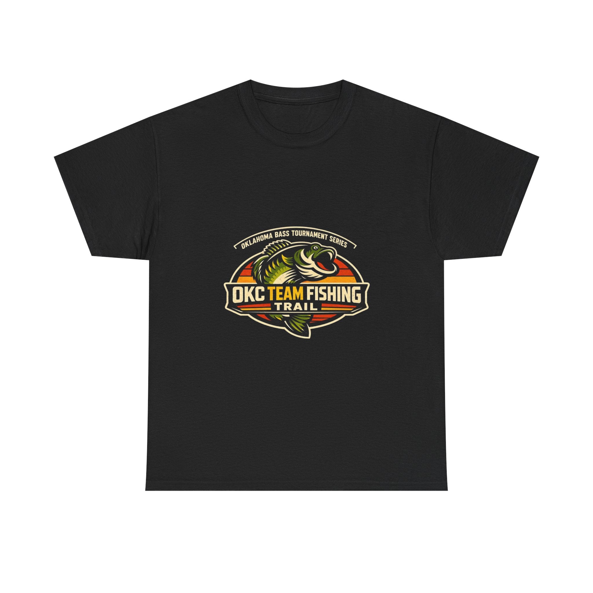 OKC Team Fishing Trail Bass Logo T-Shirt — Angler Graphic Tee