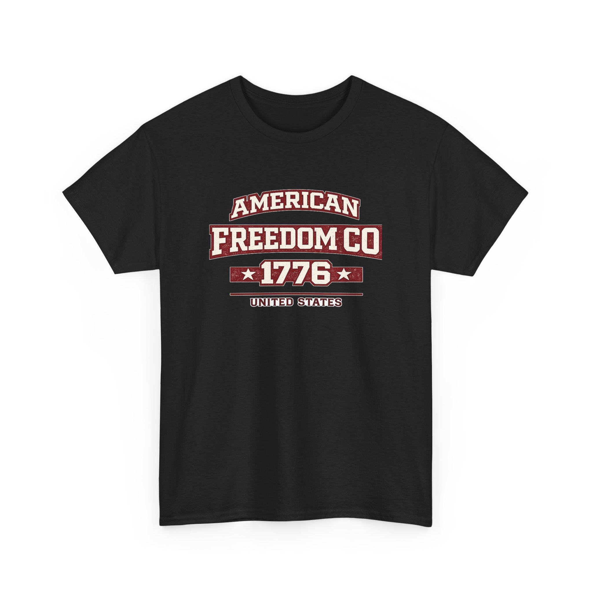 Patriotic 'American Freedom Co. 1776' Tee - 4th of July Vintage USA Shirt