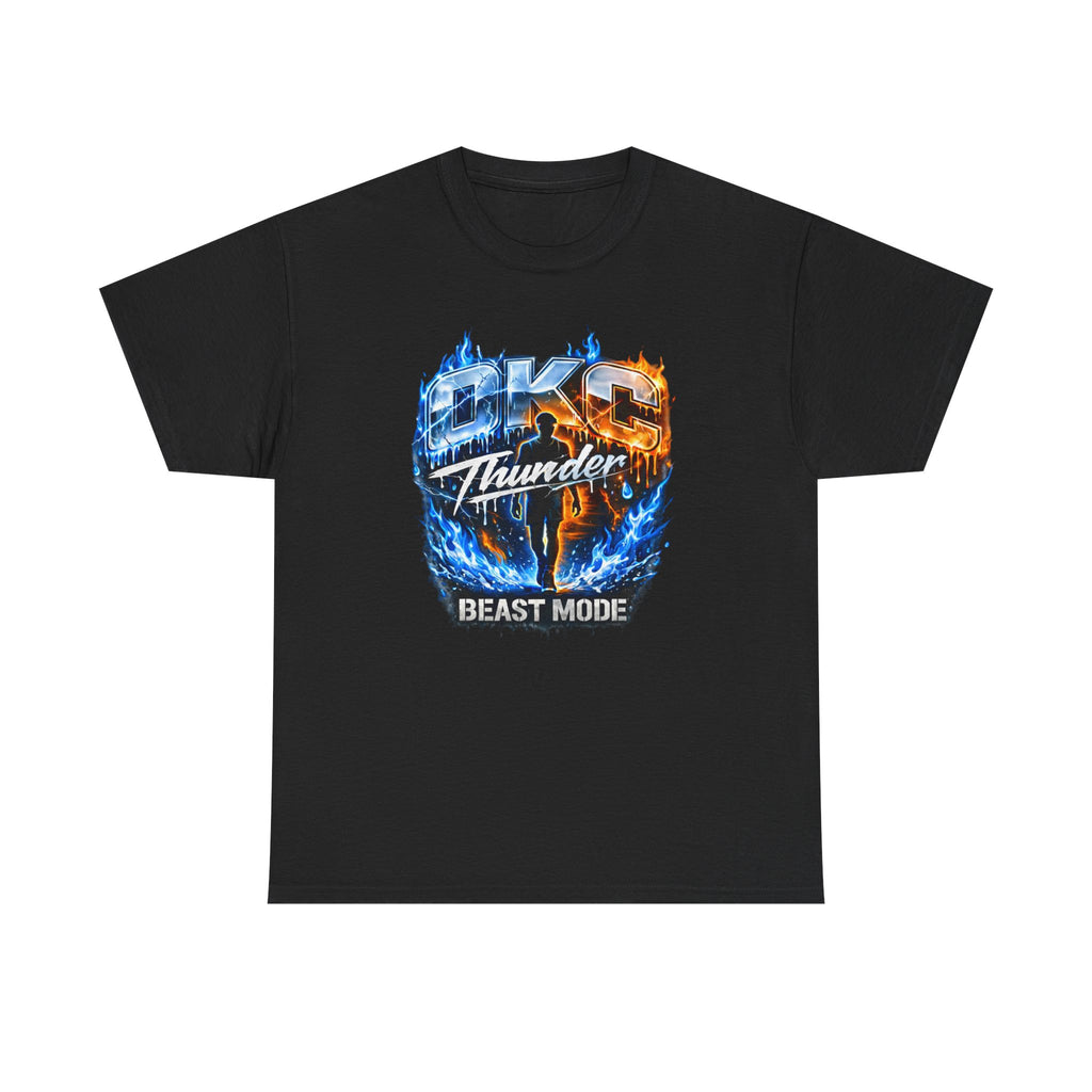 Thunder Beast Mode T-Shirt – Energetic Lightning Graphic Tee