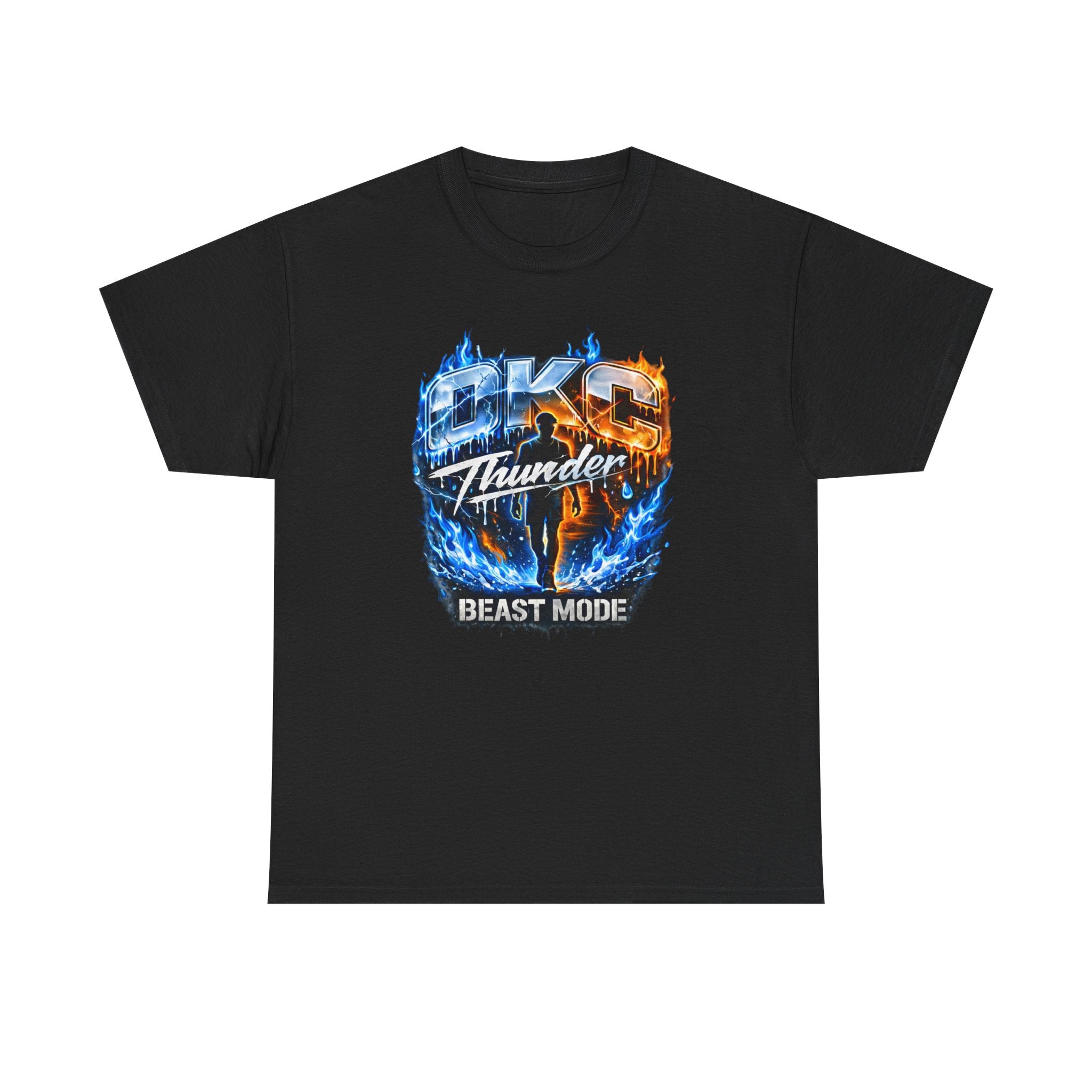 Thunder Beast Mode T-Shirt – Energetic Lightning Graphic Tee