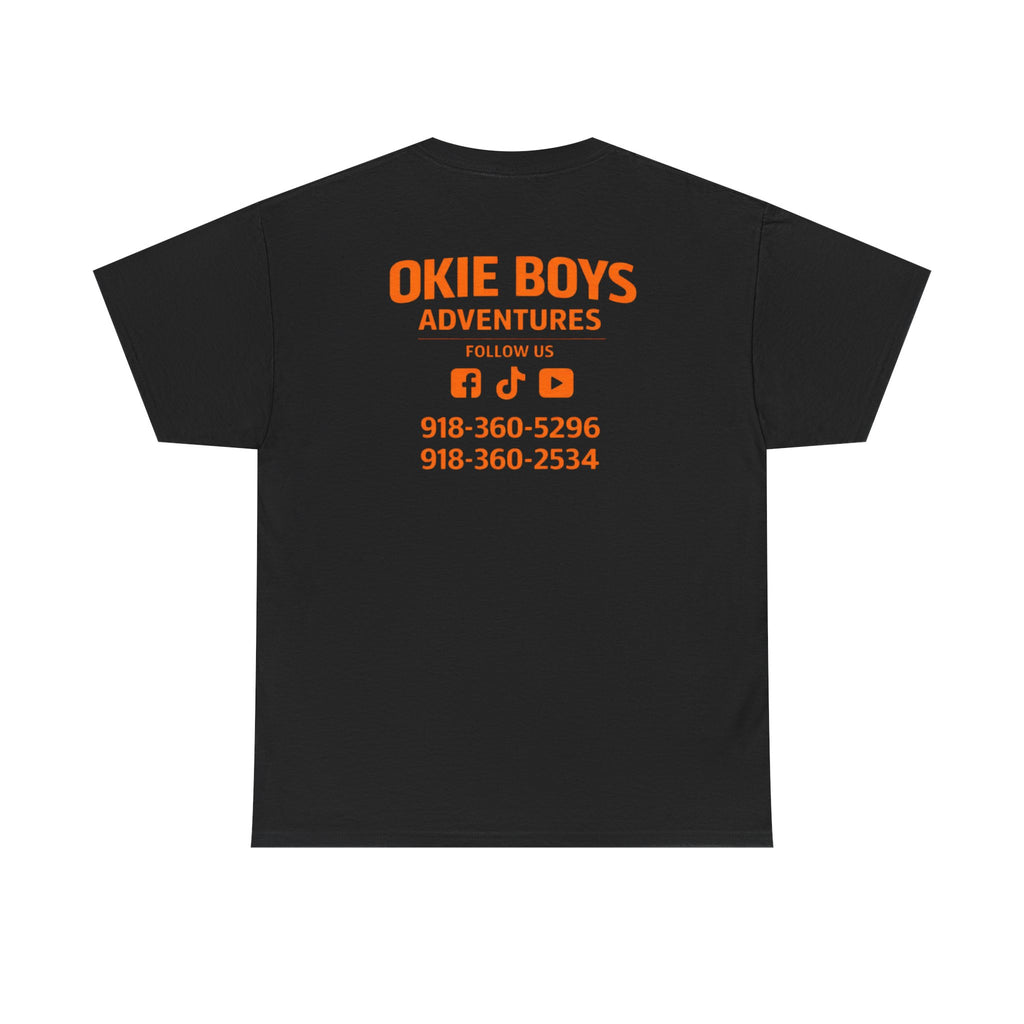 Okie Boys Adventures Graphic Tee — Fishing & Outdoors Logo T-Shirt