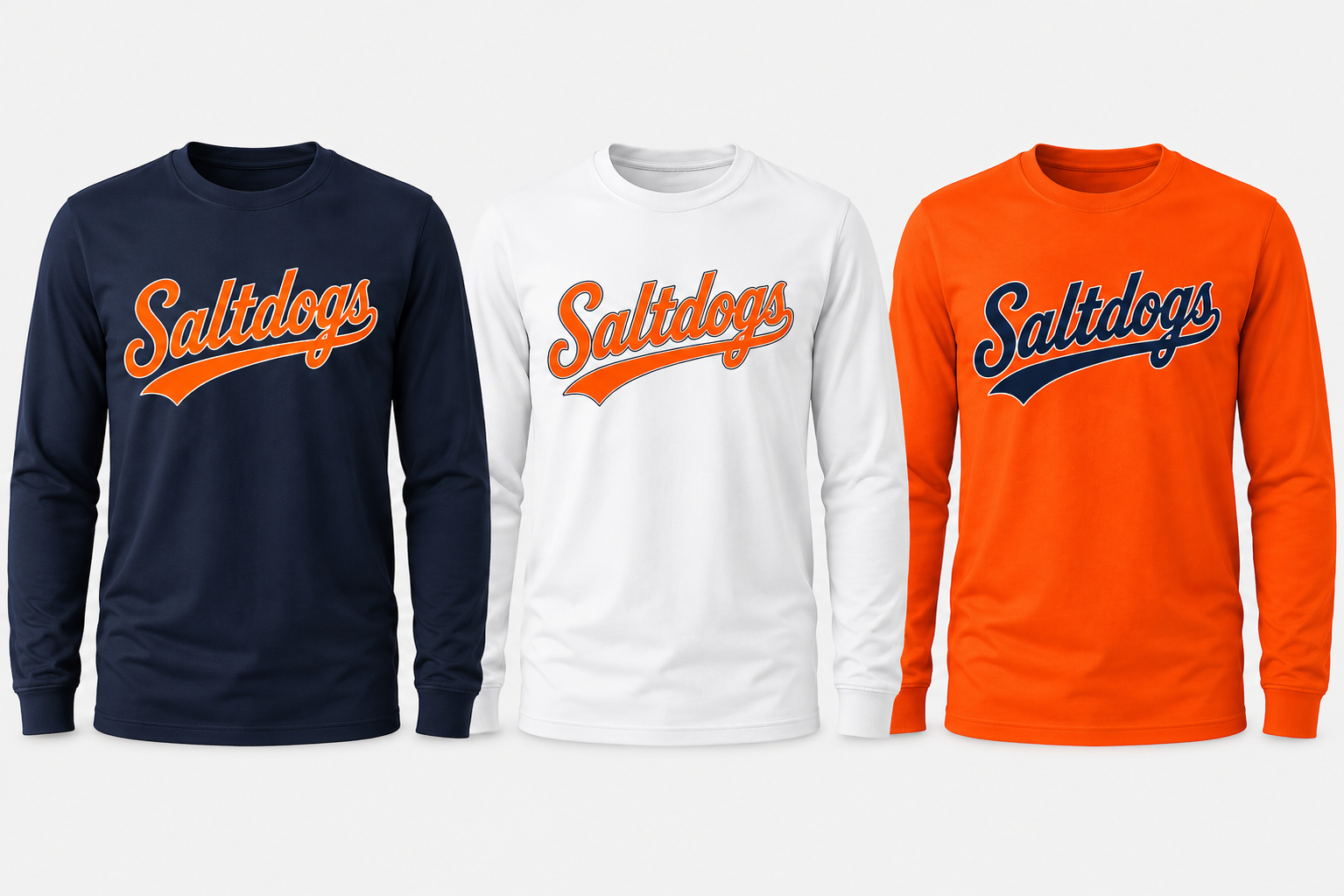 Saltdogs long sleeve T-shirts