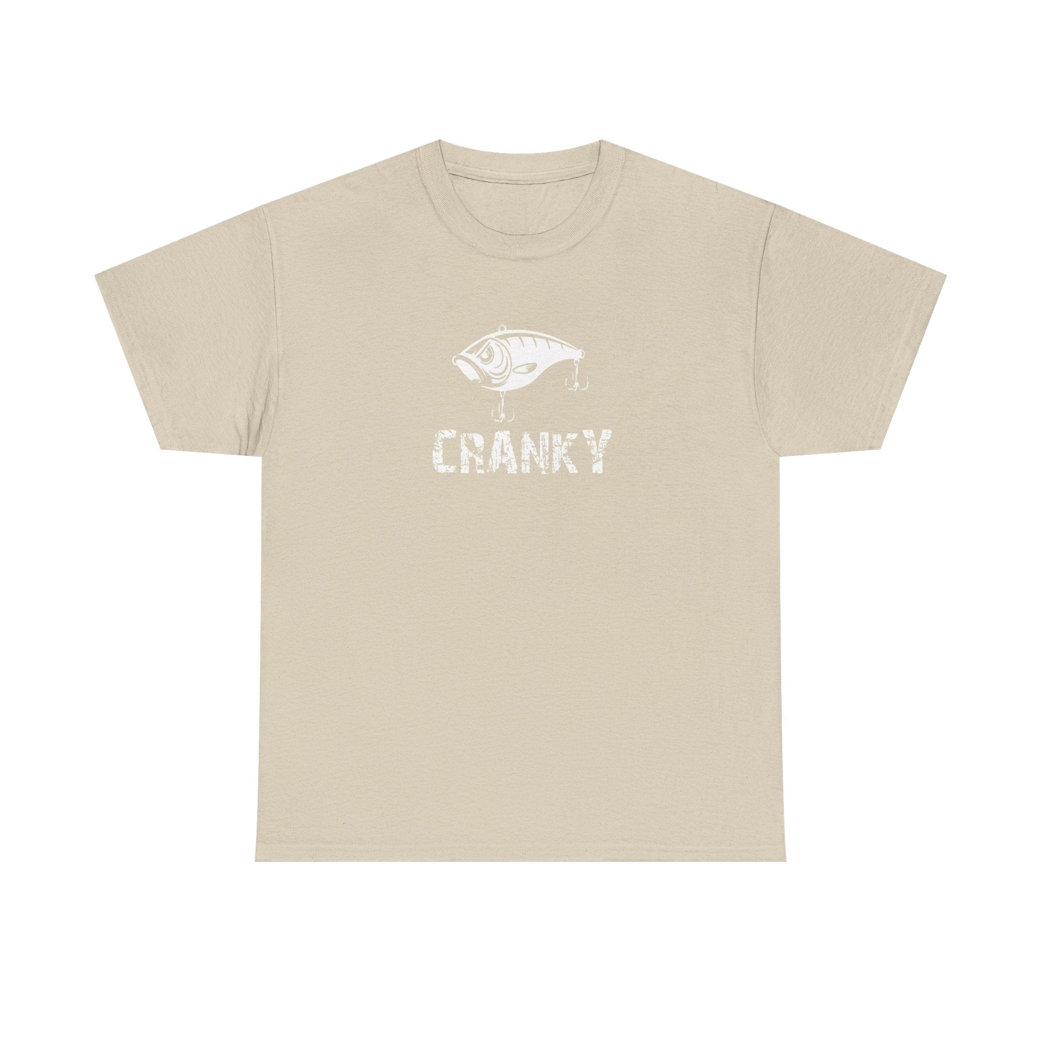 Fishing Lure "Cranky" T‑Shirt — Funny Angler Tee for Fishermen