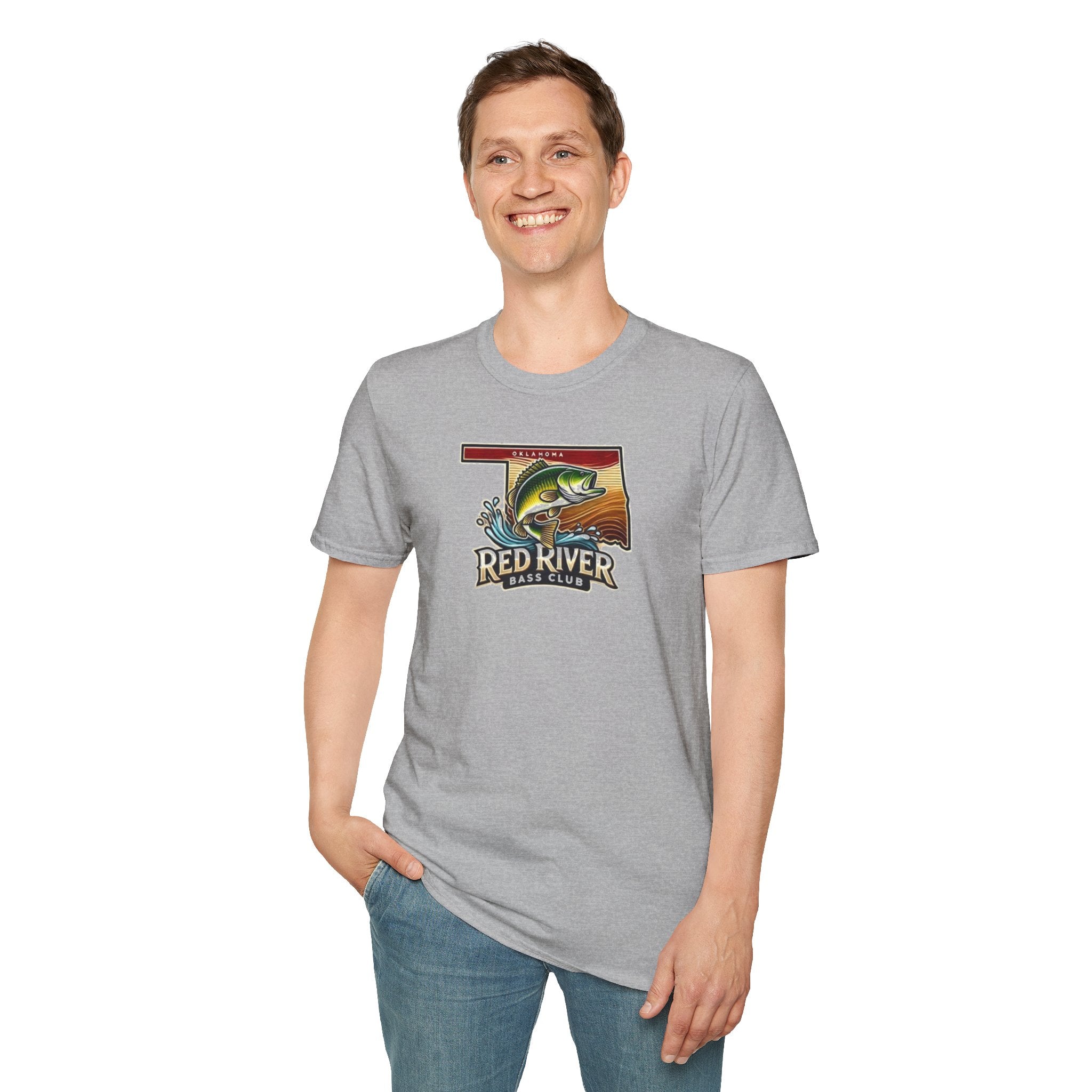 Red River Bass Club T-Shirt — Vintage Fishing Tee