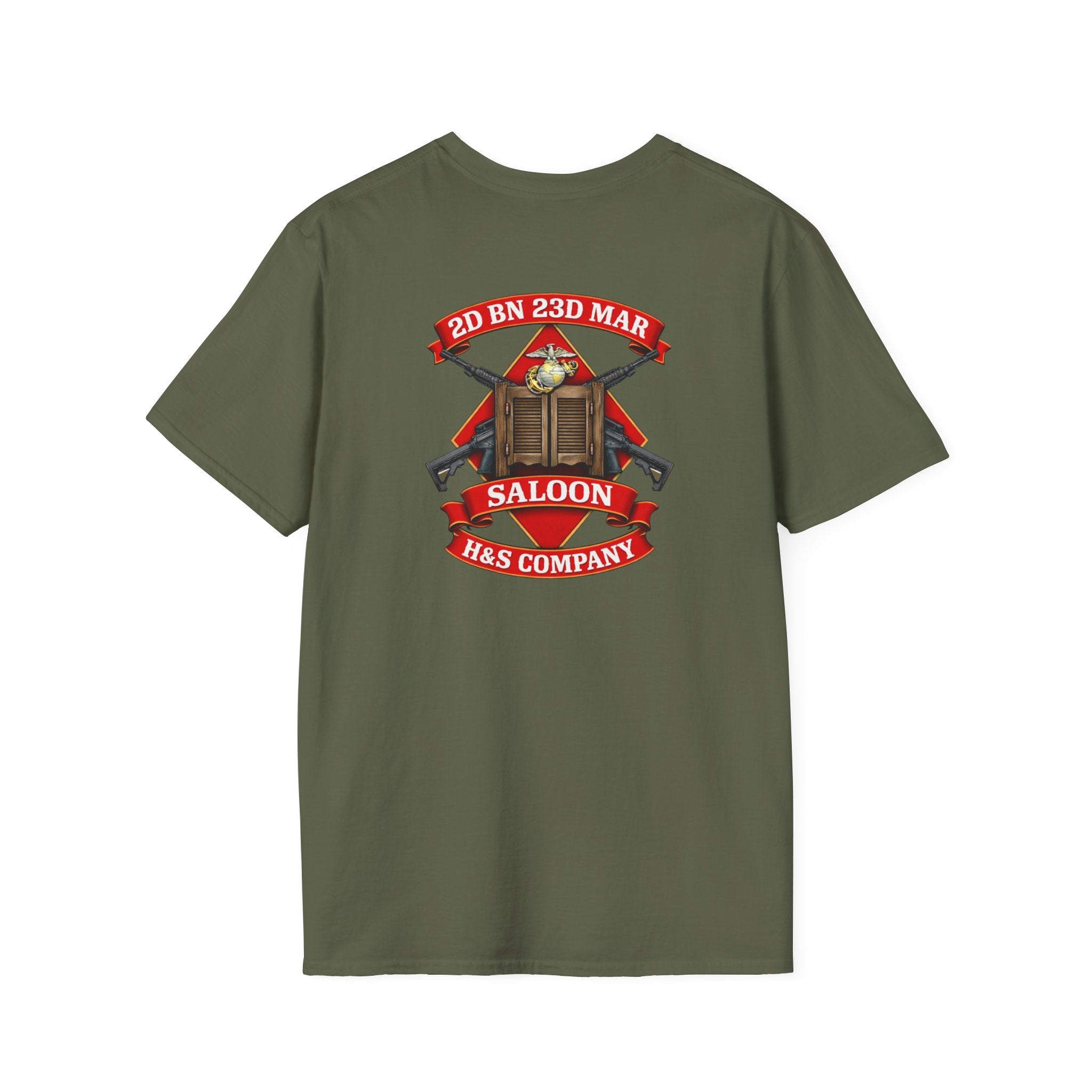 Saloon Company T-Shirt — 2D BN 23D MAR Vintage Western Logo Tee
