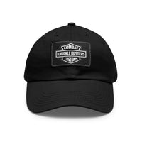 Combat Knuckle Busters Customs Leather Patch Dad Hat