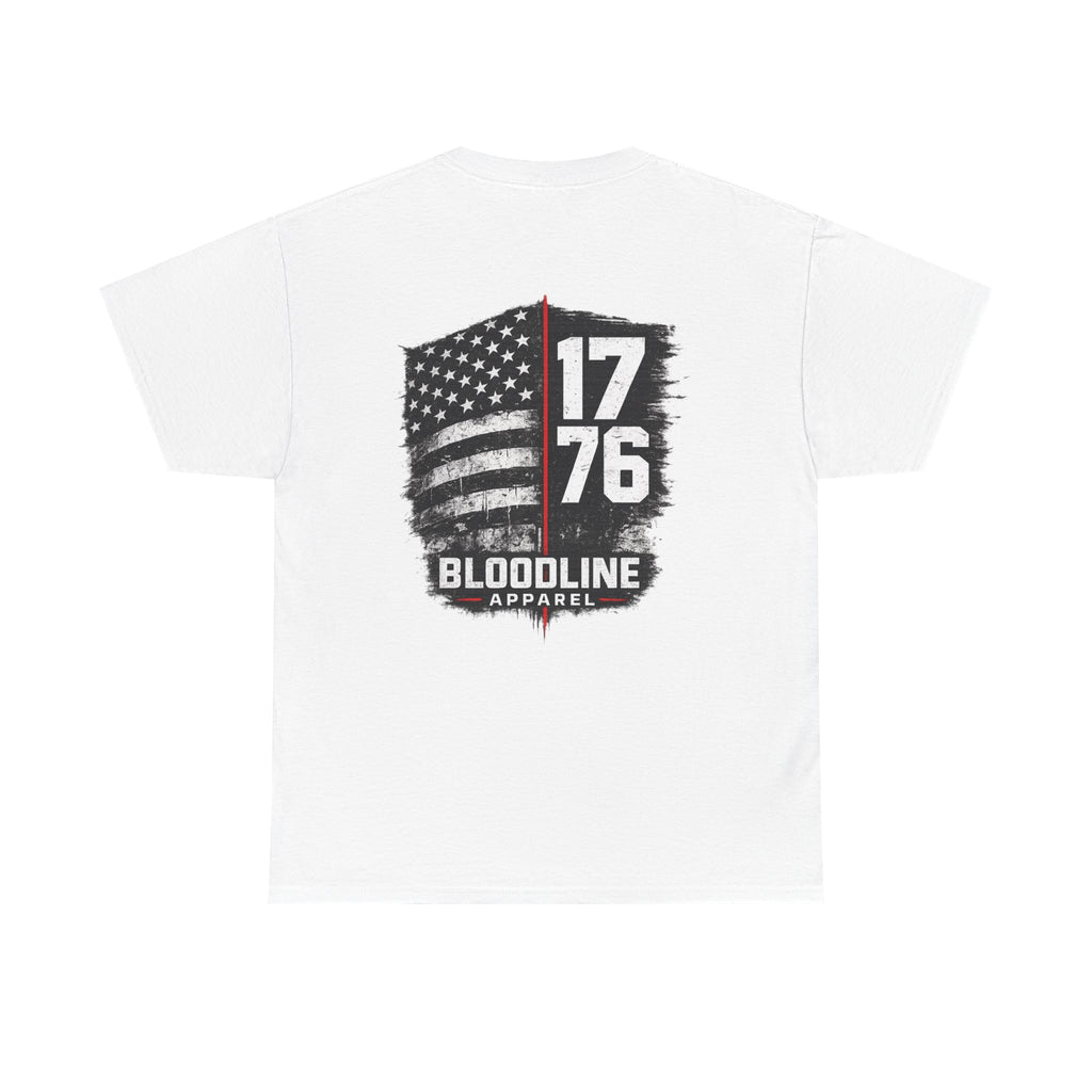 1776 Flag Tee — Bloodline Apparel Patriotic American Independence T‑Shirt