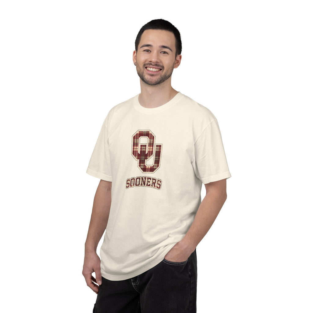 OU Sooners Plaid Logo T-Shirt