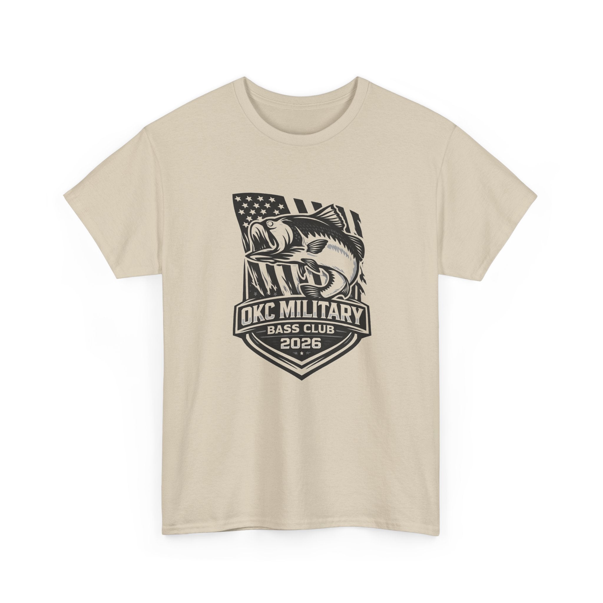 T-Shirt — OKC Military Bass Club 2026 Graphic Tee