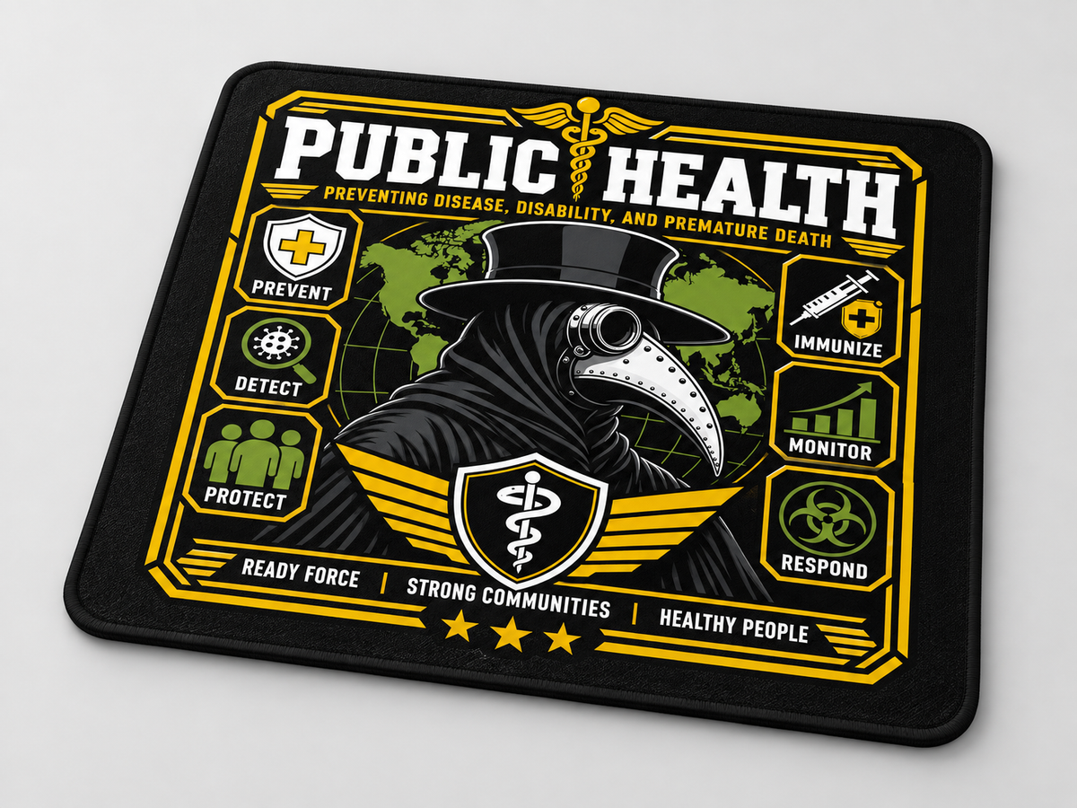 Public Health mouse pad