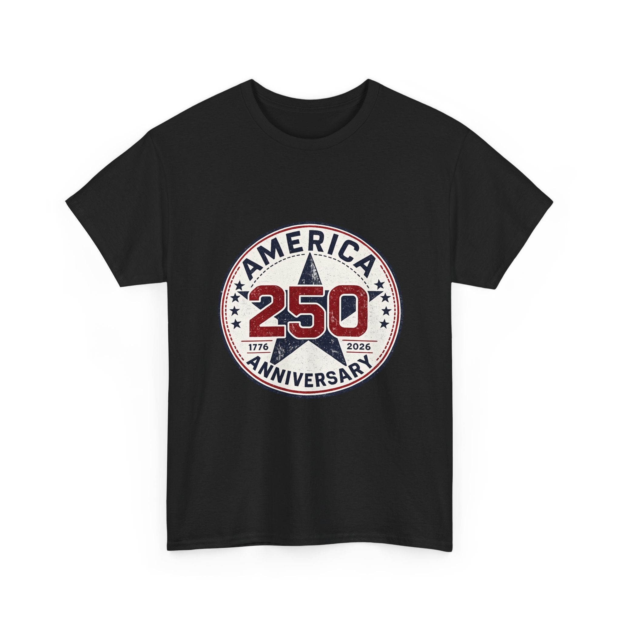 250th America Anniversary T-Shirt — Patriotic USA Independence Celebration Tee