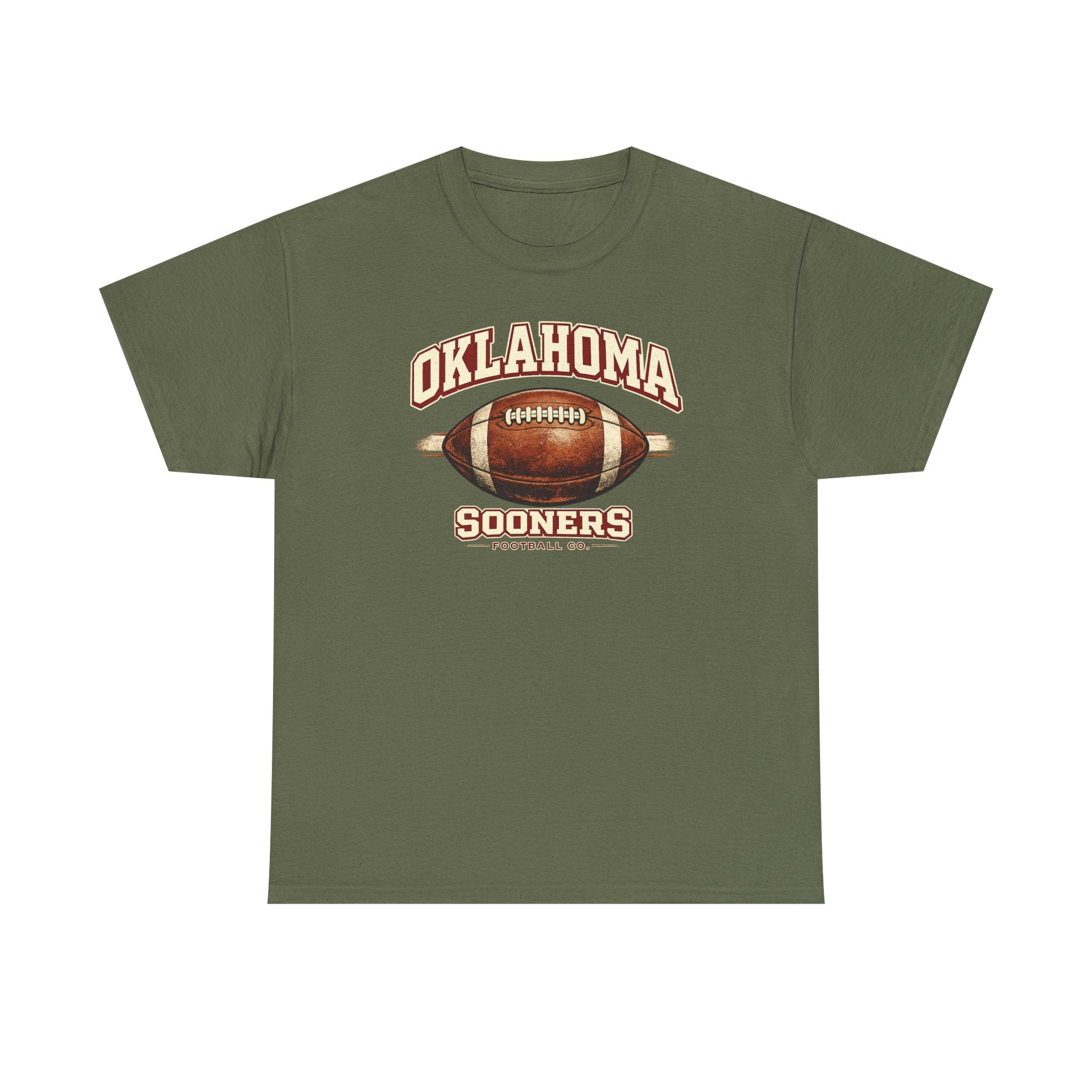 Oklahoma Sooners Football T-Shirt — Vintage Football Graphic Tee