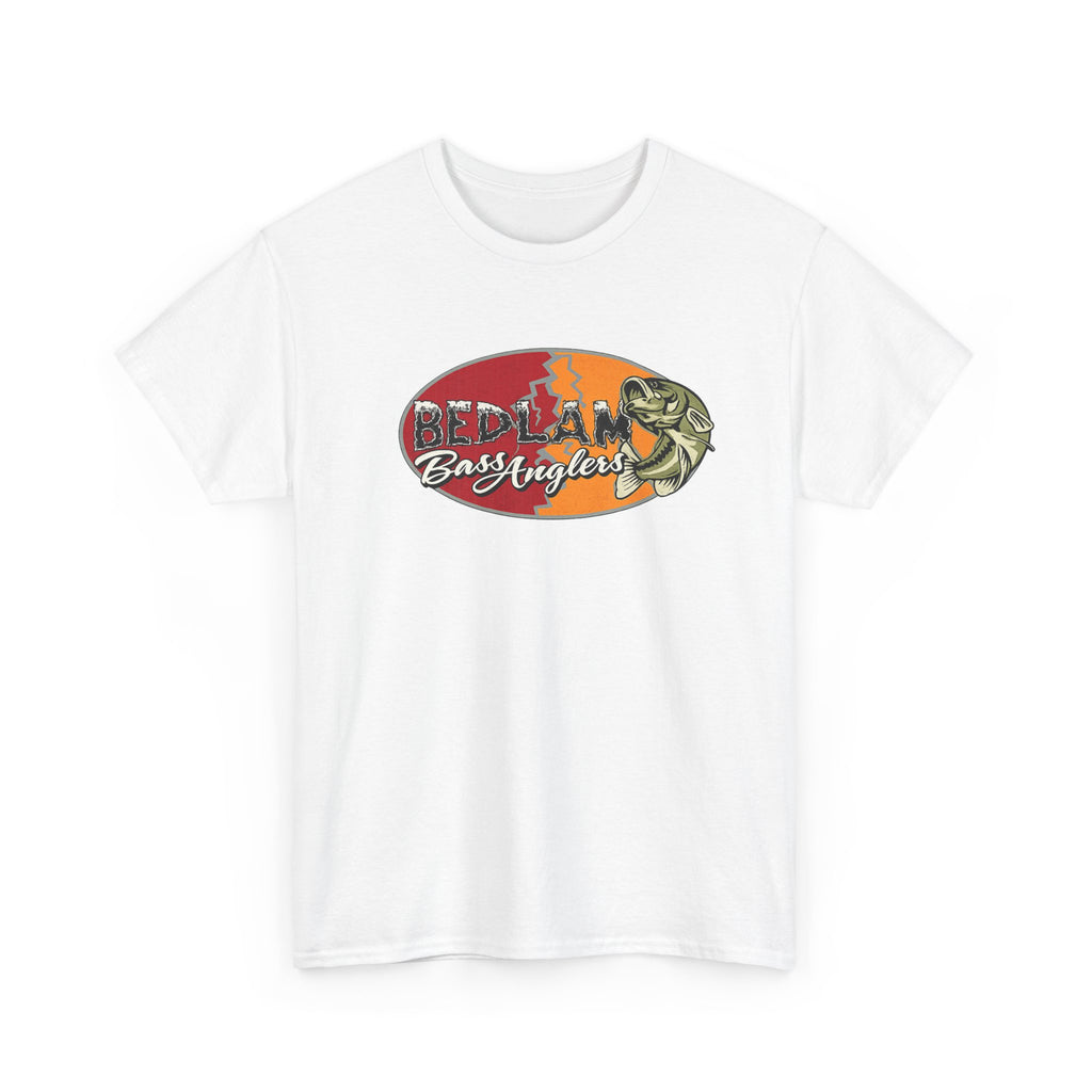 Bass Anglers Graphic Tee - "Bedlam" Fishing Logo Shirt