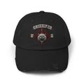 Distressed Bear Dad Hat – Vintage Rawr Bear Logo Cap