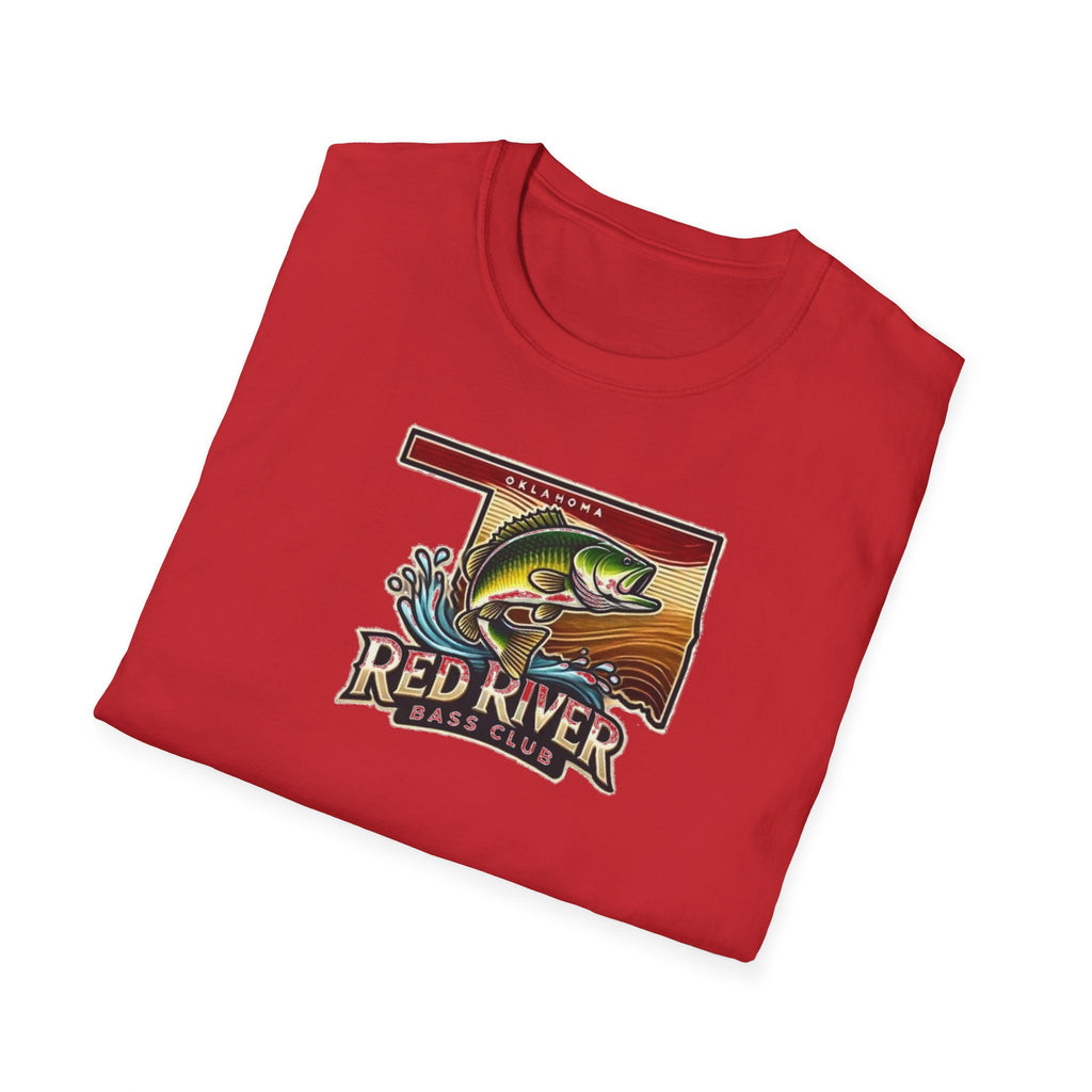 Red River Bass Club T-Shirt — Vintage Fishing Tee