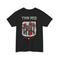 Thin Red Line Firefighter T-Shirt — Thin Red Flag Rescue Tee