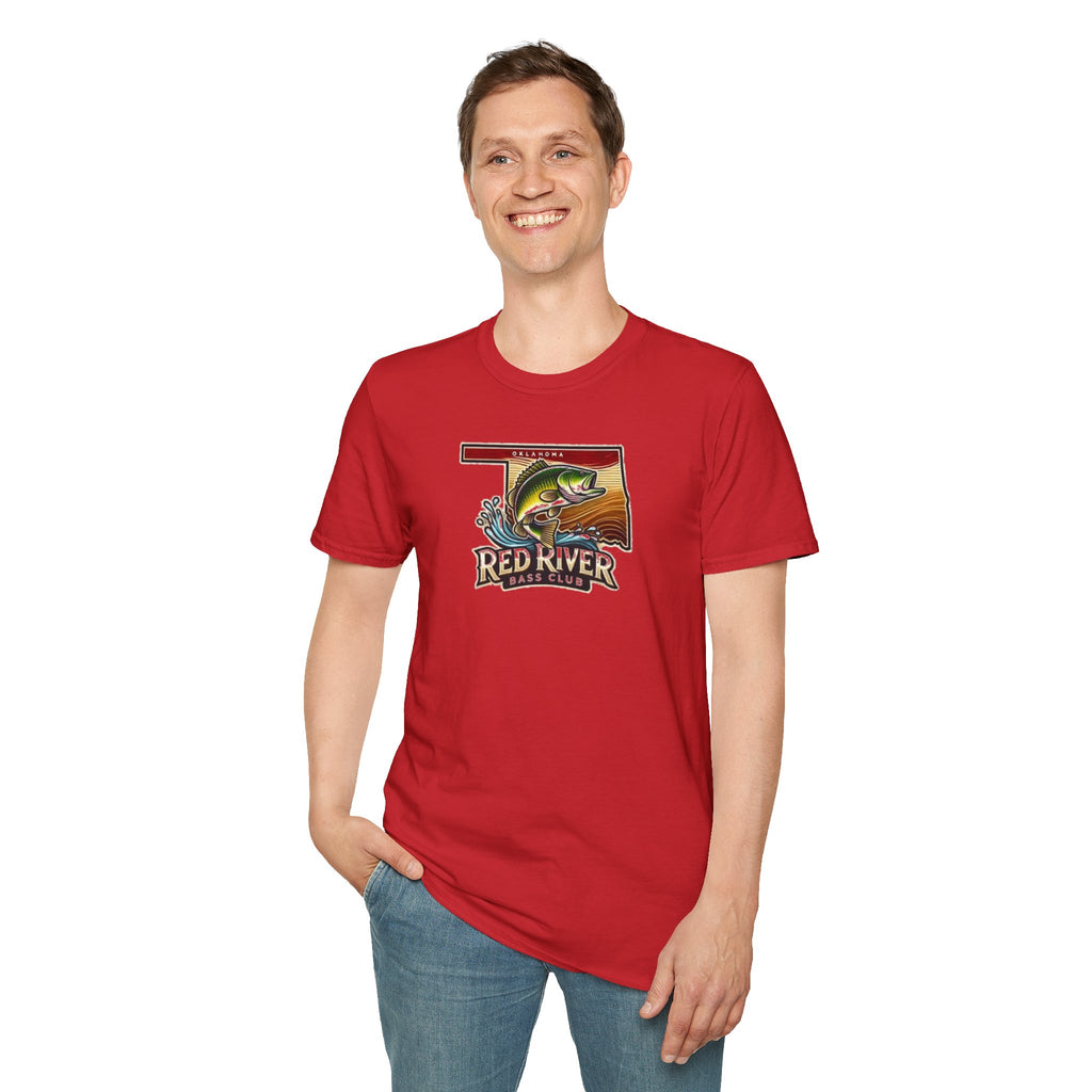 Red River Bass Club T-Shirt — Vintage Fishing Tee