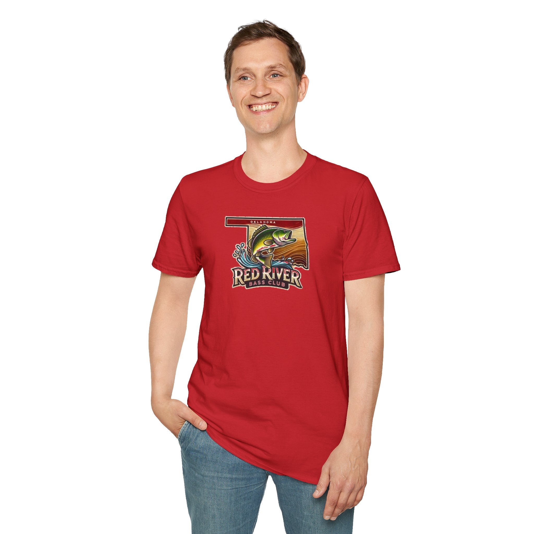Red River Bass Club T-Shirt — Vintage Fishing Tee