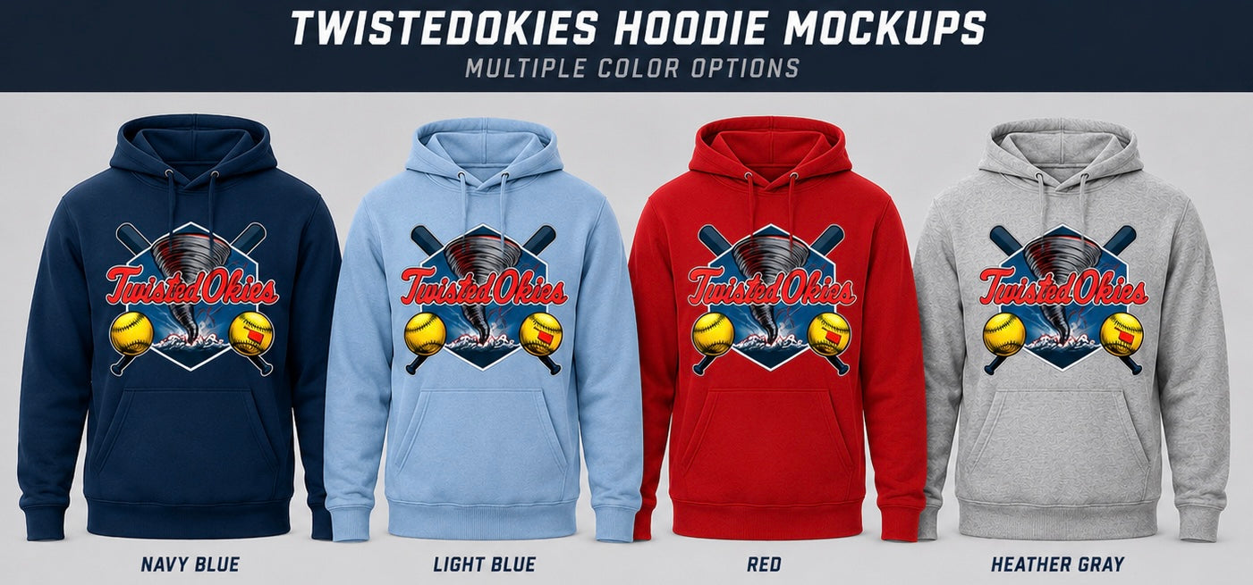 Twisted Okies Color Logo Hoodie