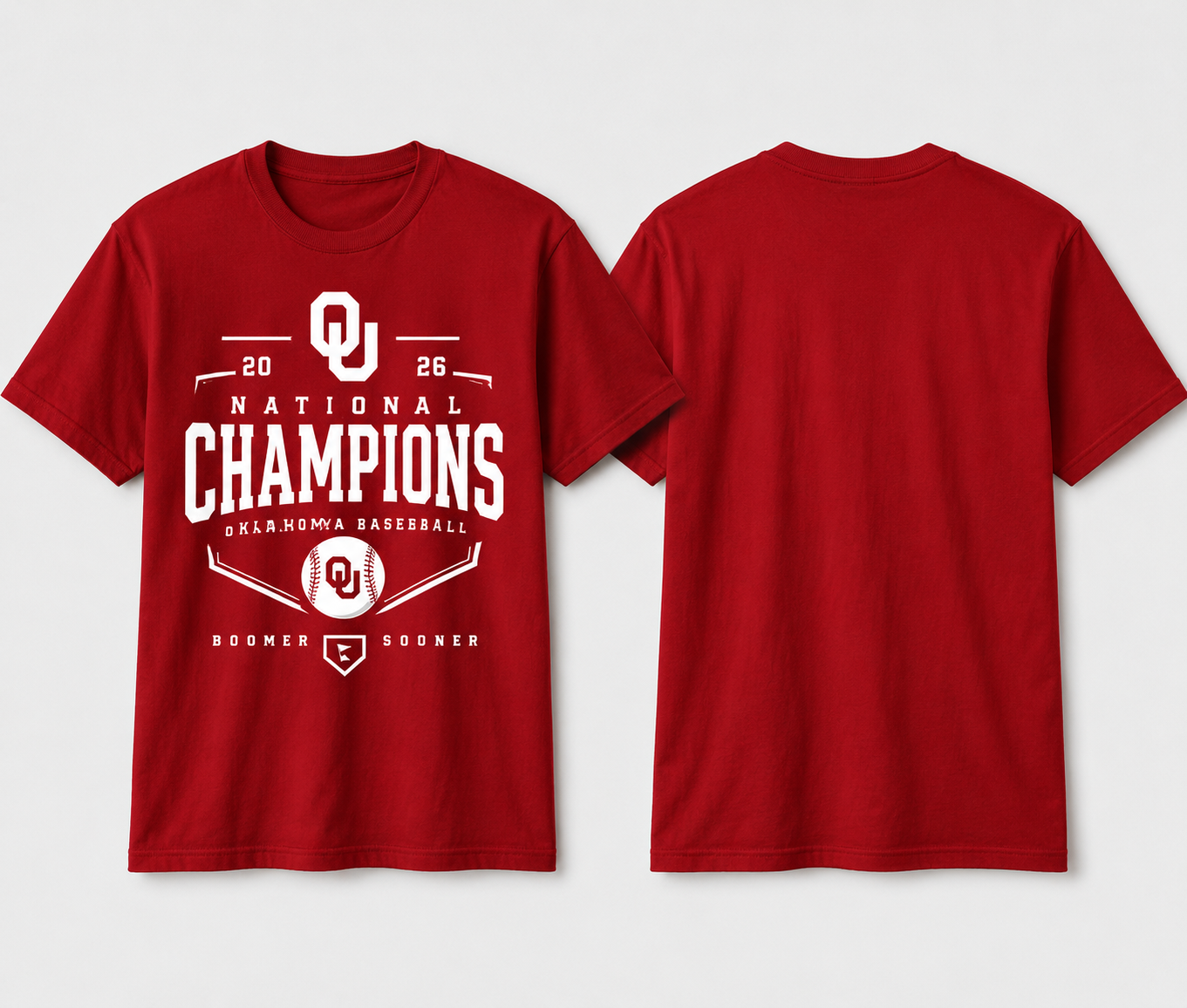 OU baseball championship shirt