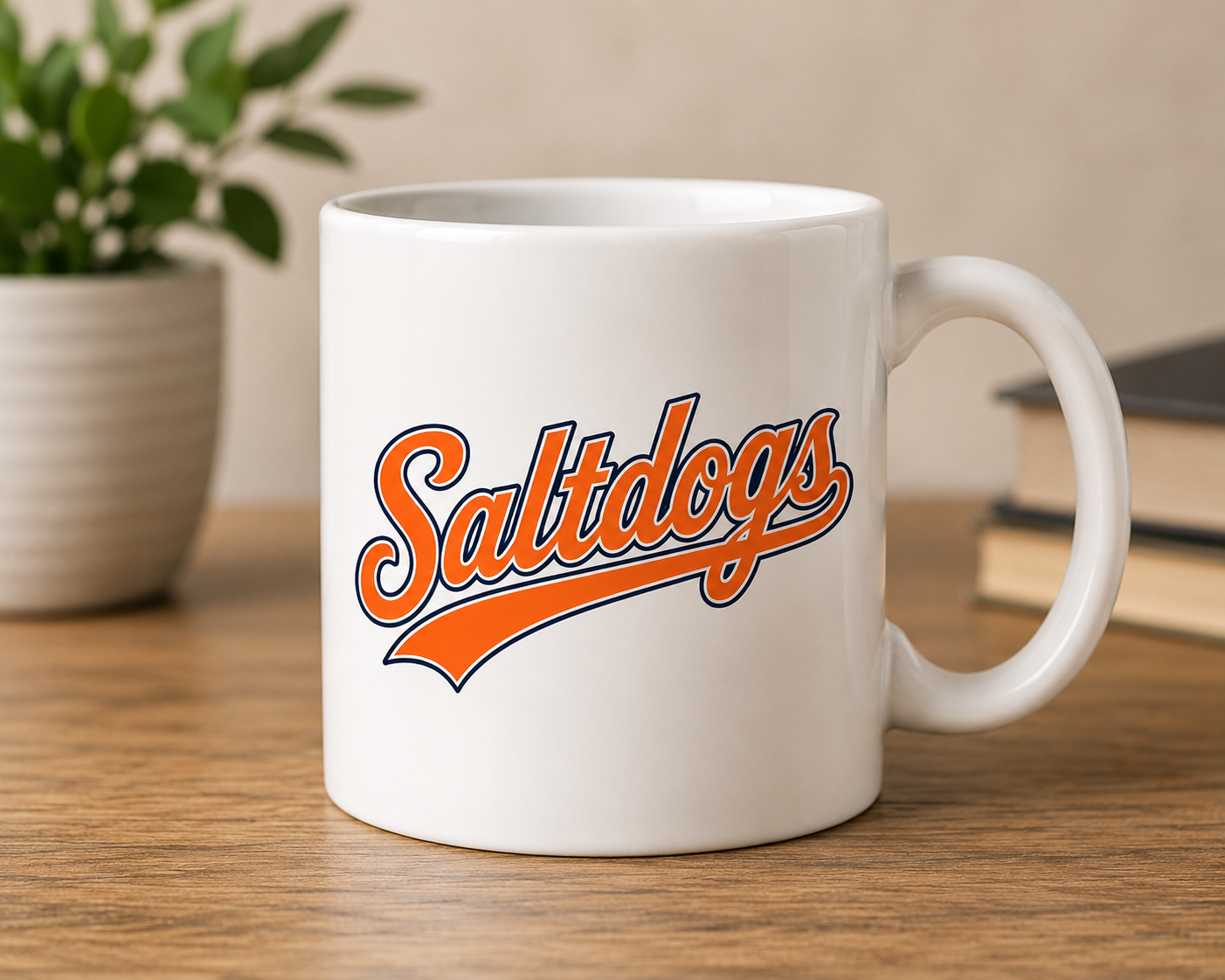 Salt dog coffee mug 12oz